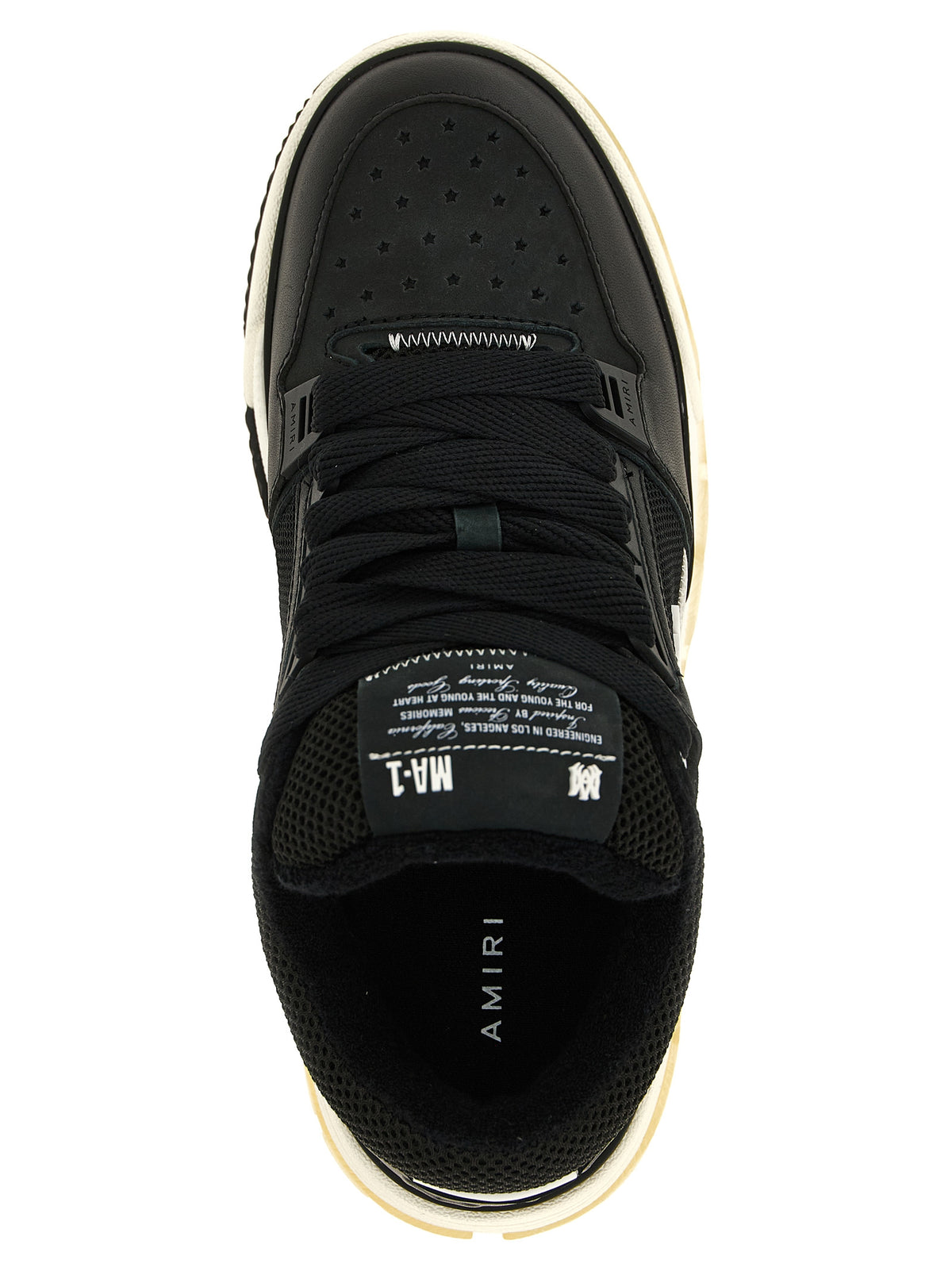 Amiri Men Black 'Ma-1' Sneakers AMIRI