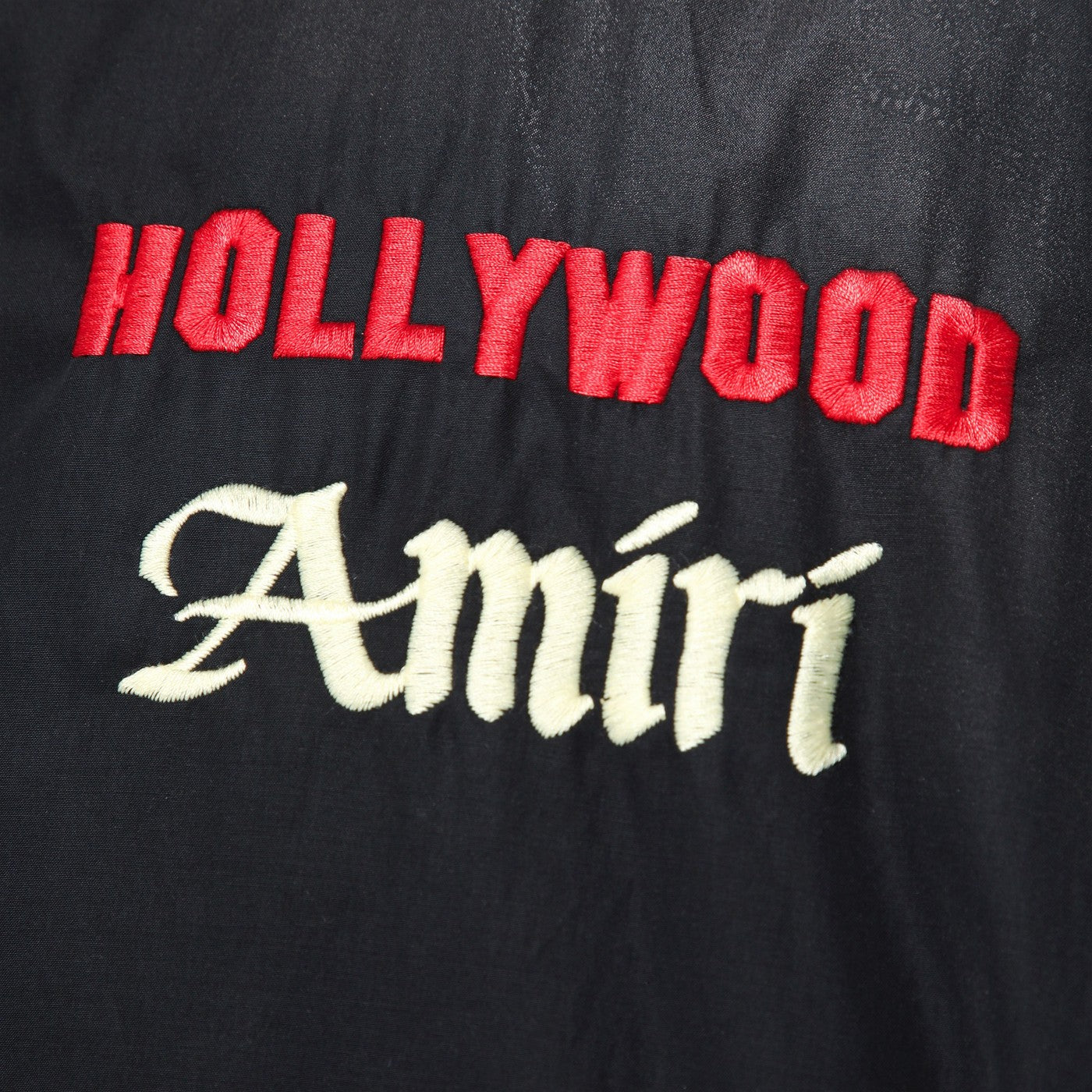 Amiri Black Cotton And Nylon Bomber Jacket Men AMIRI