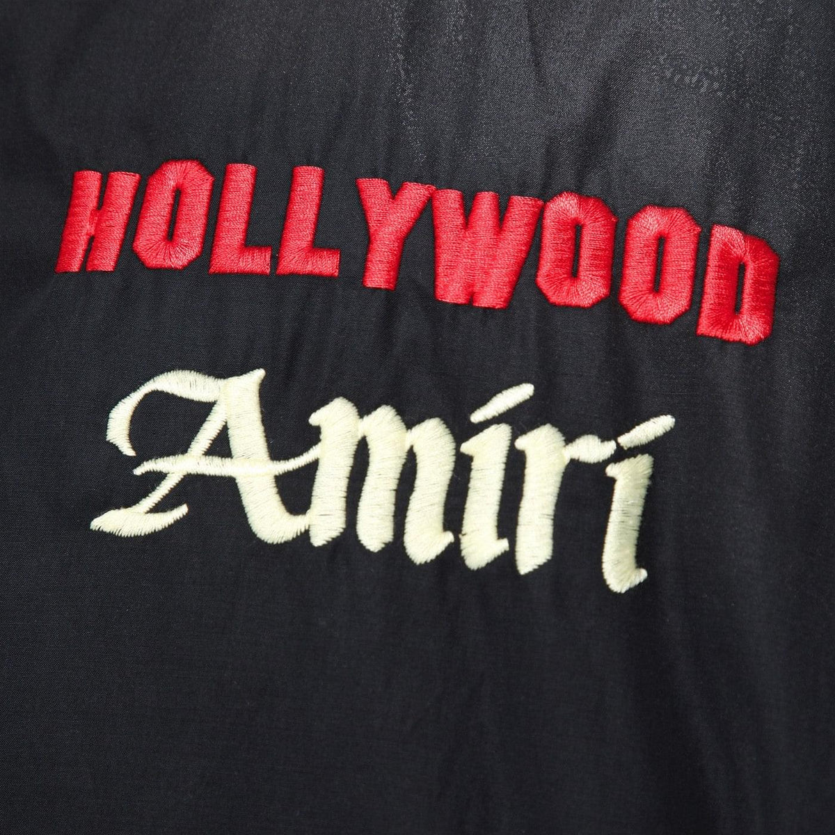 Amiri Black Cotton And Nylon Bomber Jacket Men AMIRI