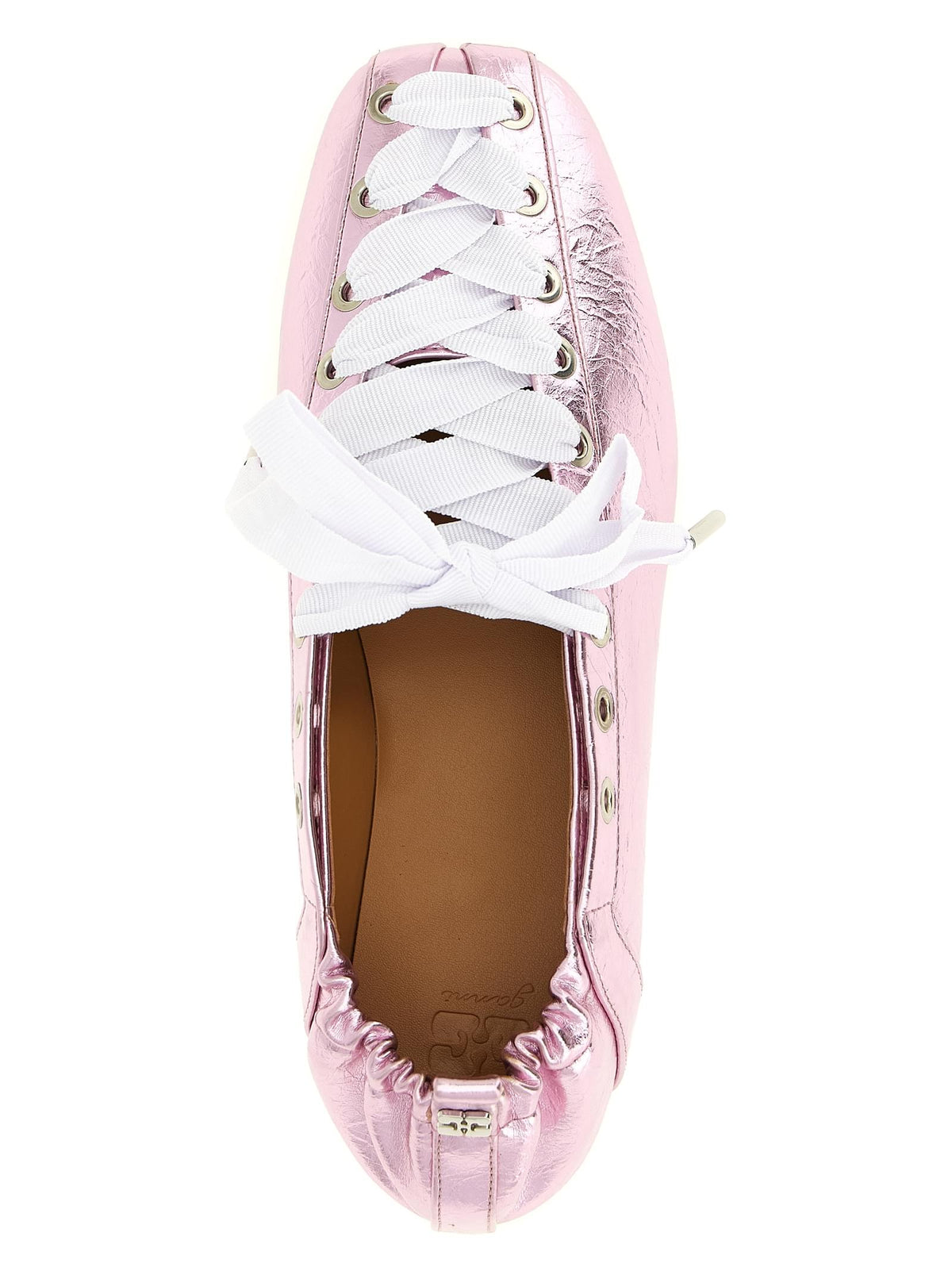 Ganni Women 'Lace-Up' Ballet Flats GANNI