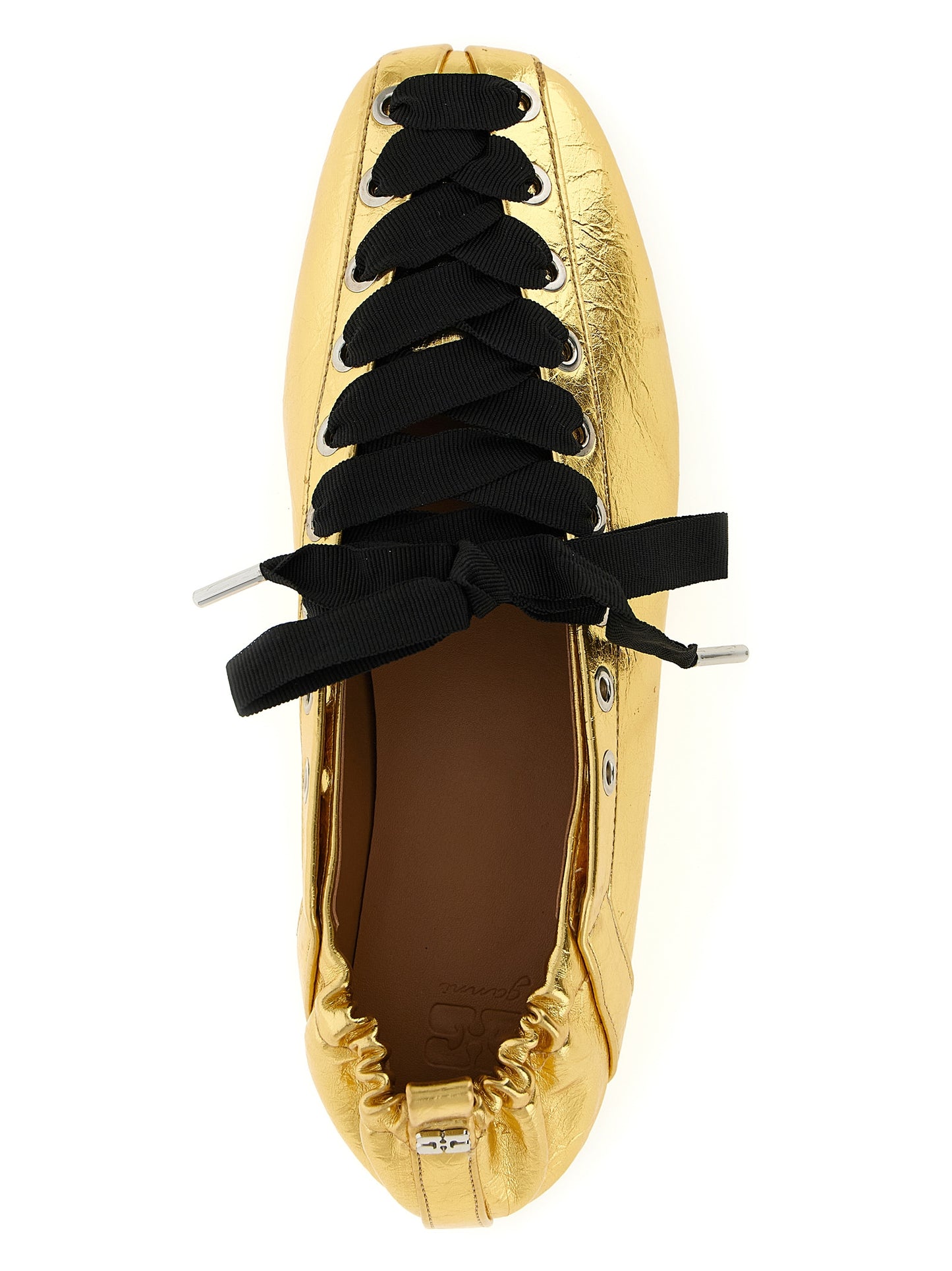 Ganni Women 'Lace-Up' Ballet Flats GANNI