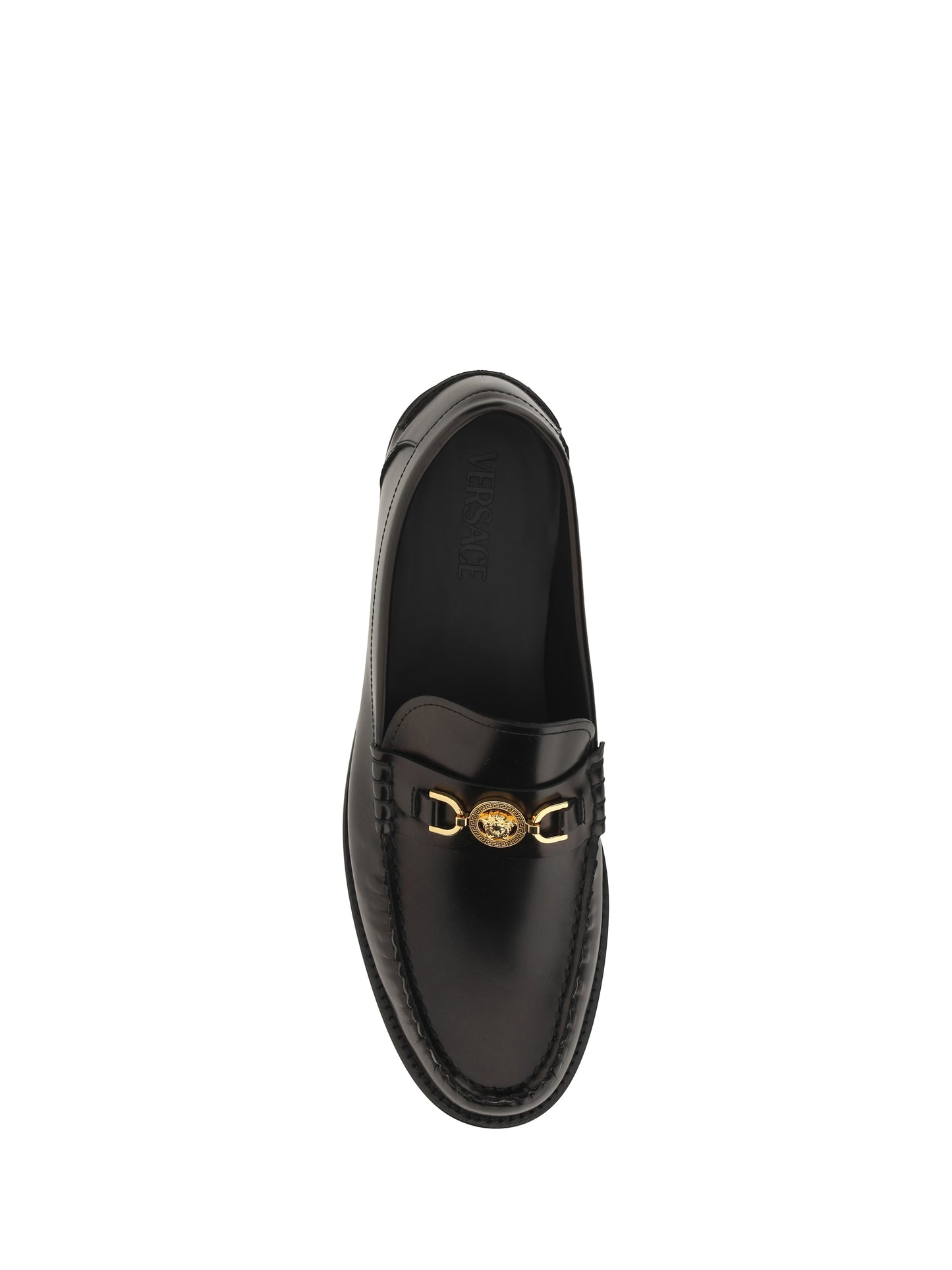 Versace Men Leather Loafers VERSACE