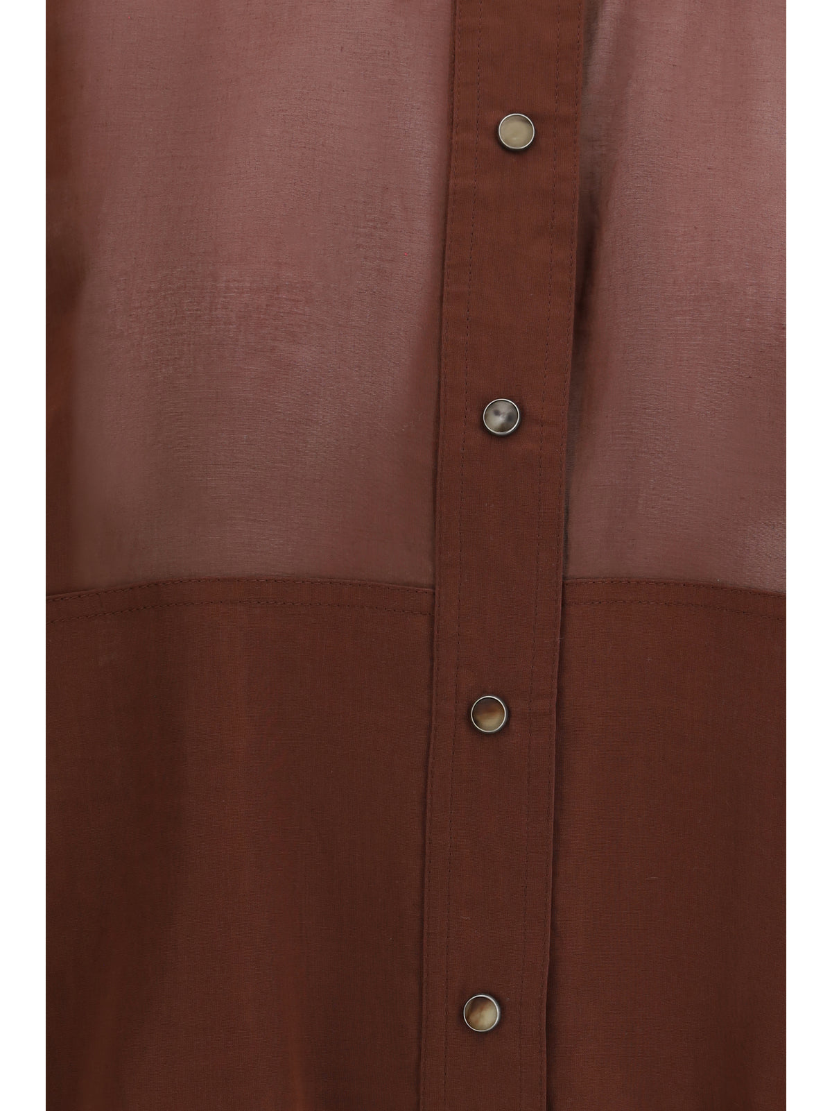Brunello Cucinelli Women Cotton Organza Shirt BRUNELLO CUCINELLI
