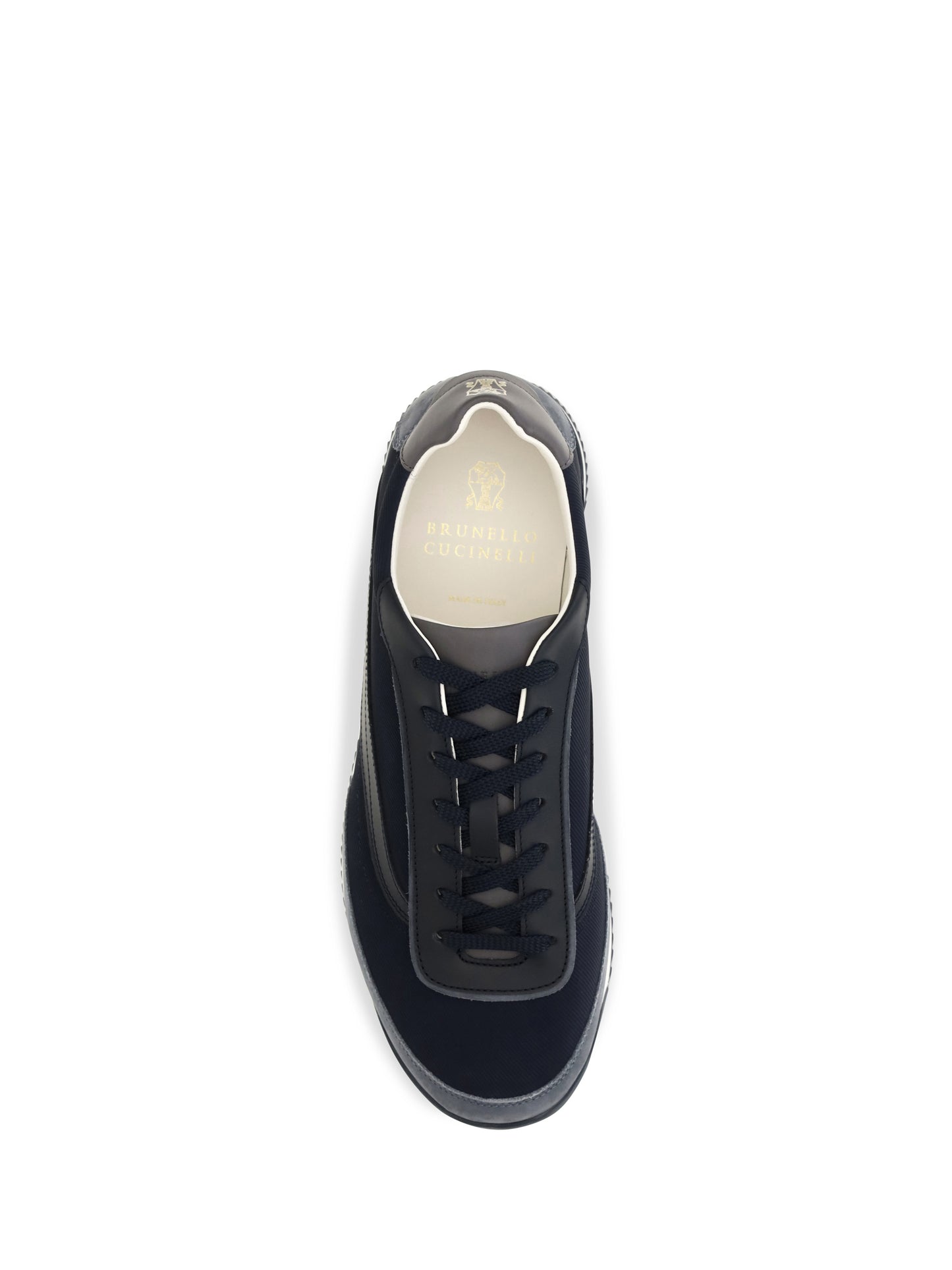 Brunello Cucinelli Men Lace-Up Suede Sneakers BRUNELLO CUCINELLI