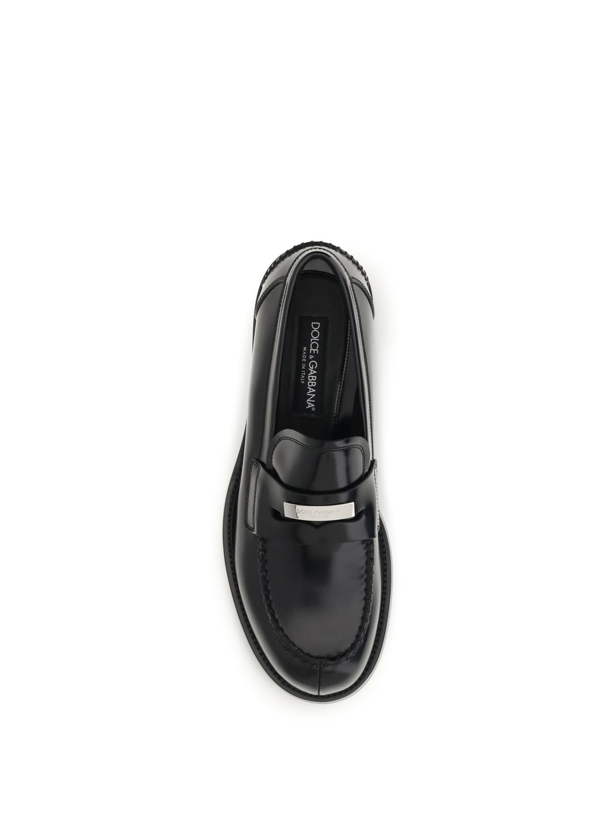 Dolce & Gabbana Men Calfskin Leather Loafers DOLCE & GABBANA