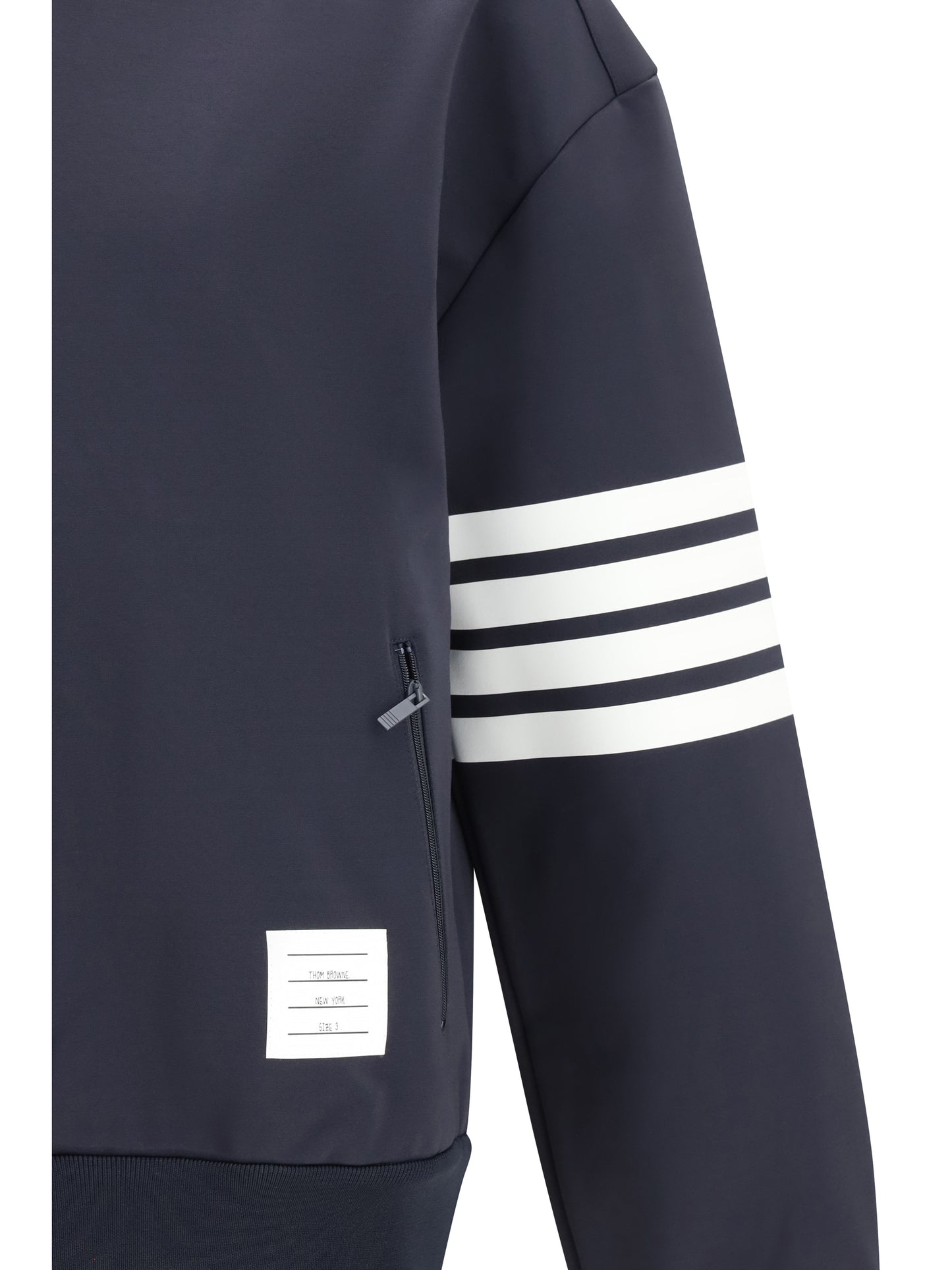 Thom Browne Men Zipped Bomber Jacket THOM BROWNE