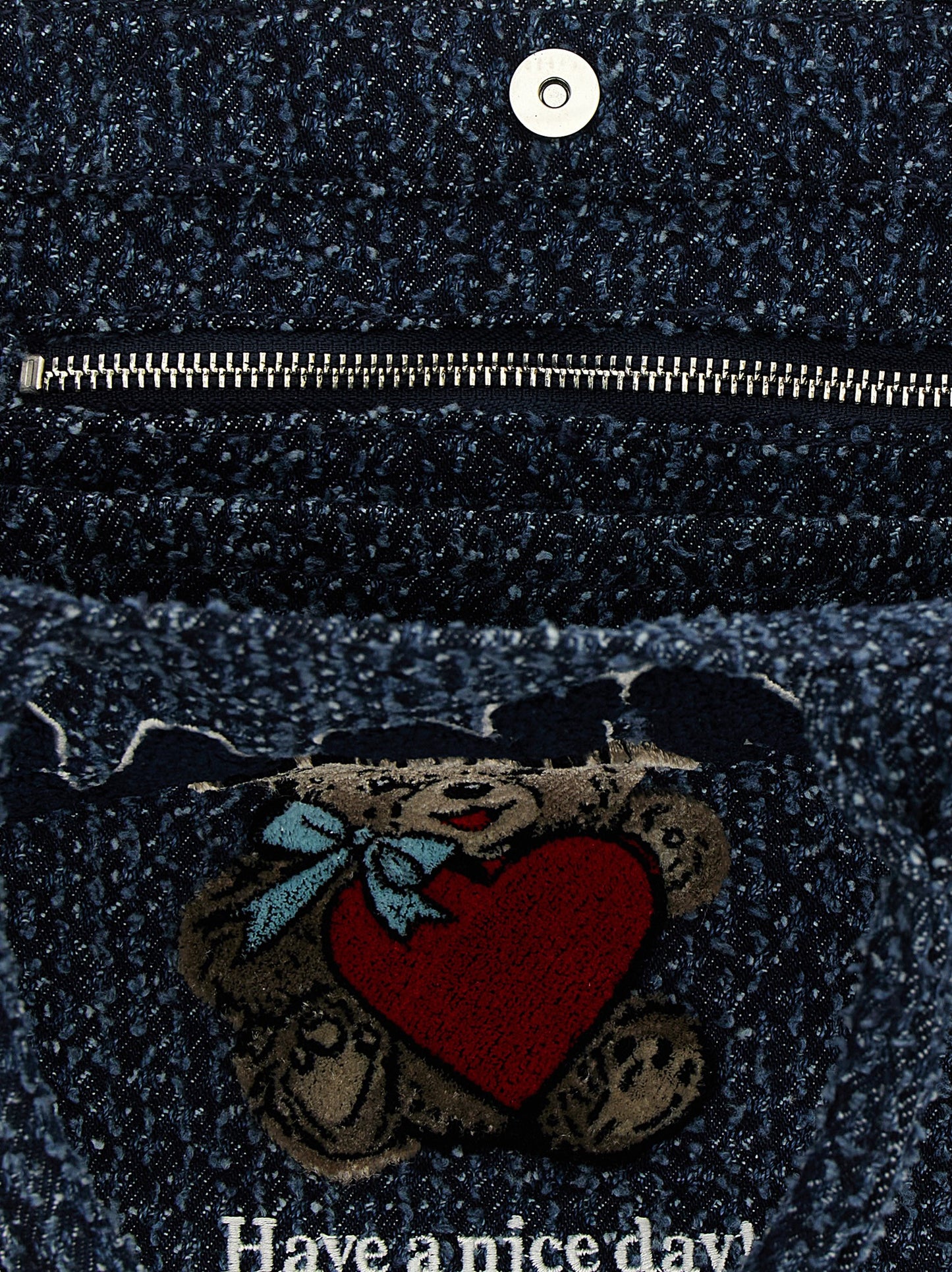 Ganni Women Small 'Bear' Shopping Bag GANNI