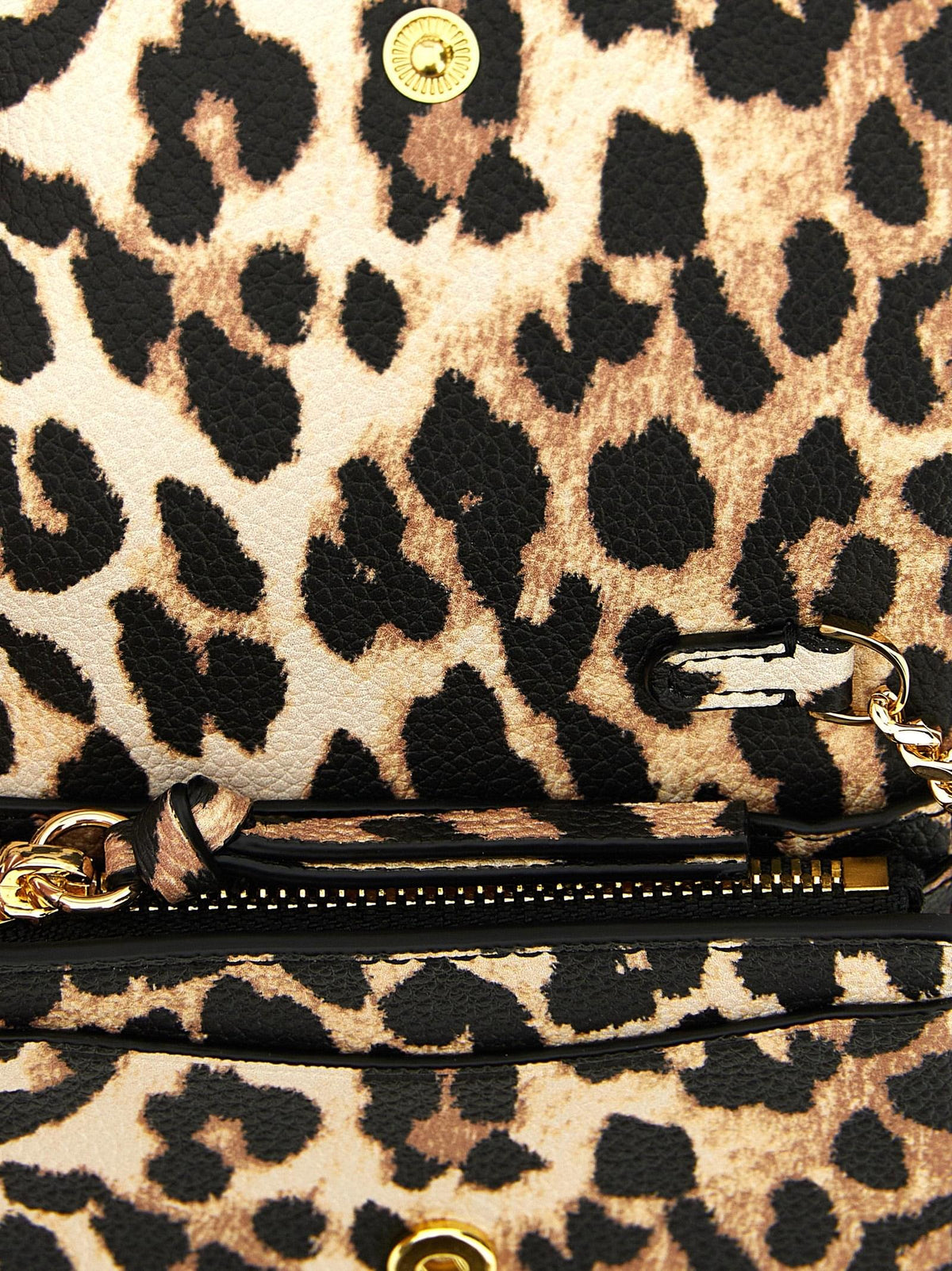 Ganni Women 'Leopard' Print Card Holder GANNI