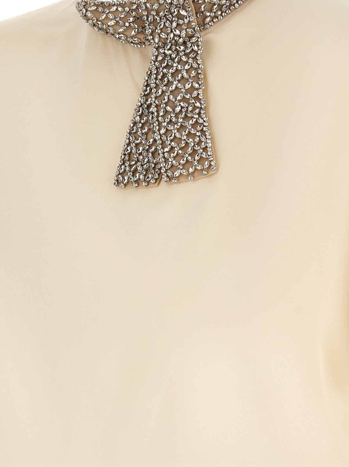 Valentino Garavani Women Valentino Garavani Jewel Collar Top VALENTINO GARAVANI