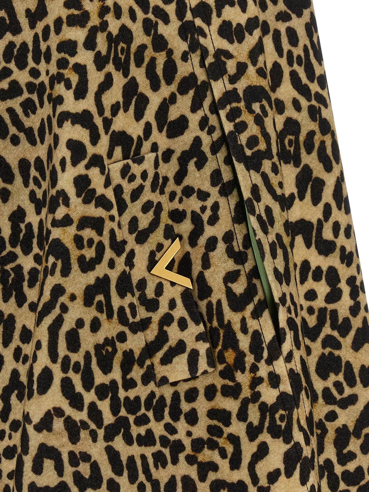 Valentino Garavani Women Valentino Garavani Cape In Animalier Cloth VALENTINO GARAVANI