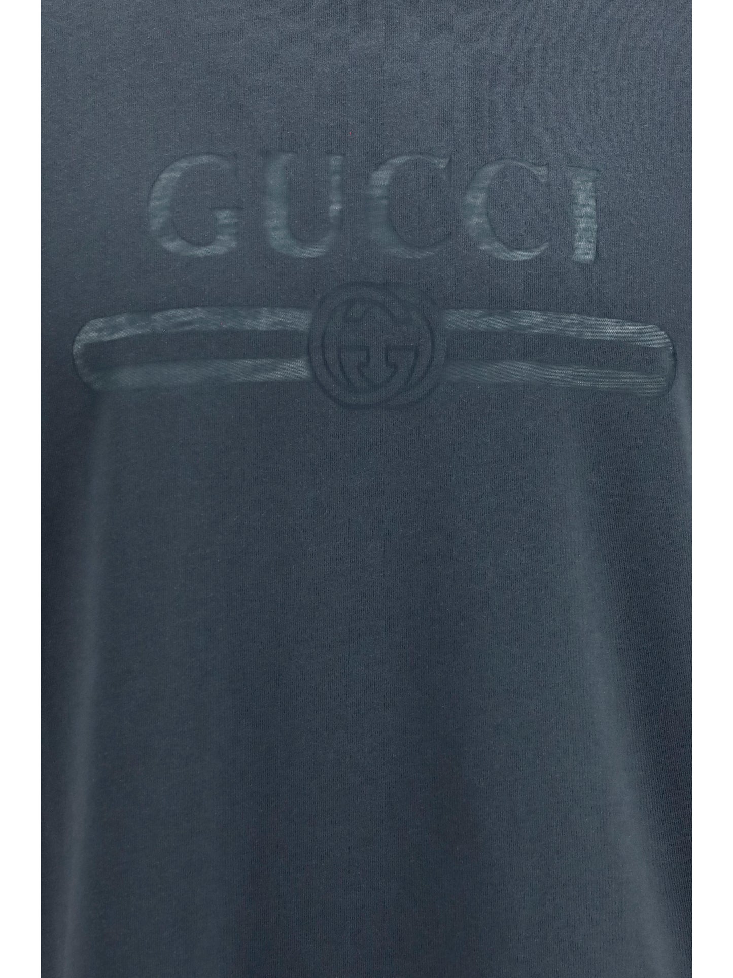 Gucci Men Cotton Jersey T-Shirt With Devoré Detail GUCCI