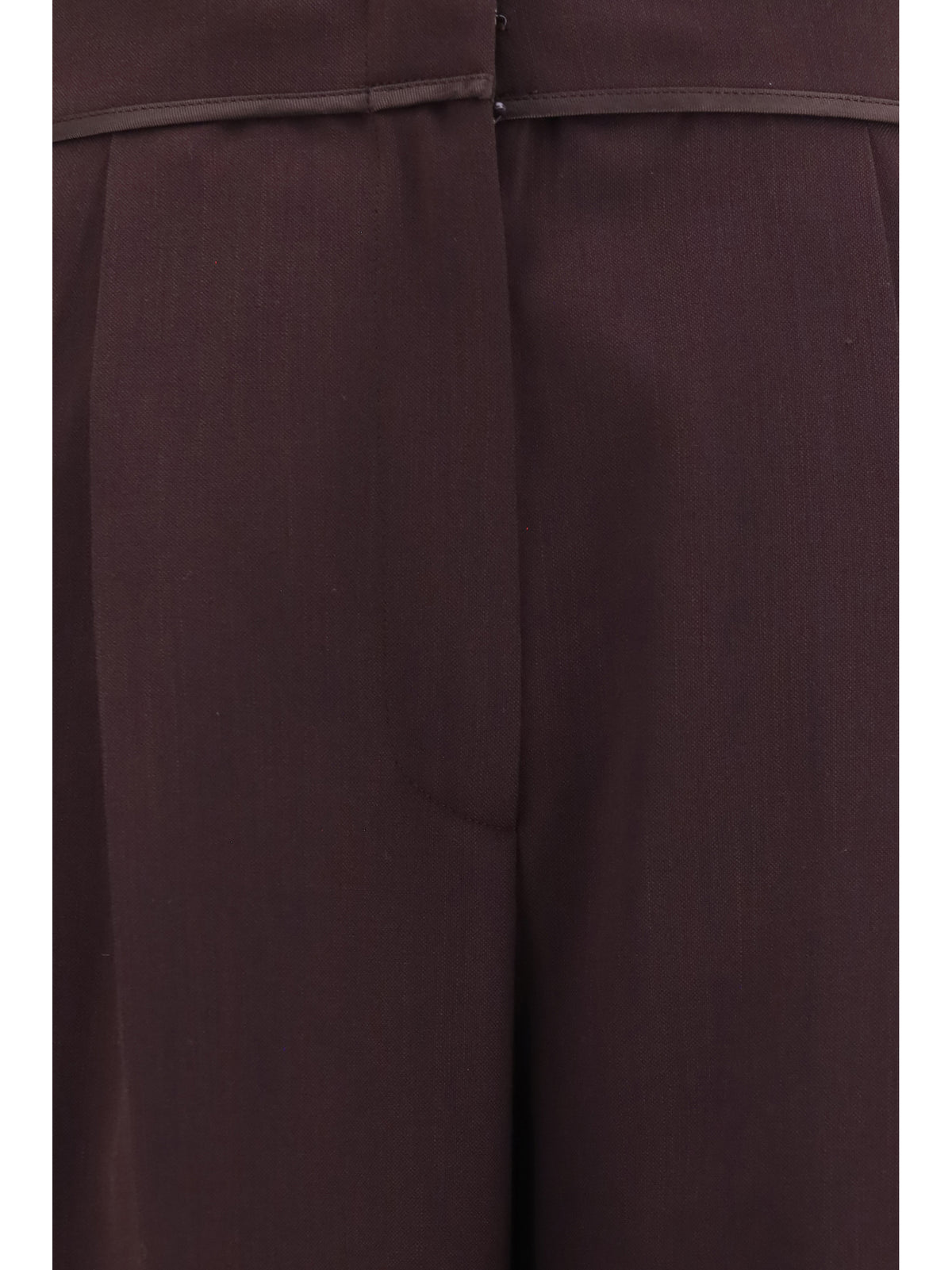 Forte_Forte Women High Waisted Grain De Poudre Pants FORTE FORTE