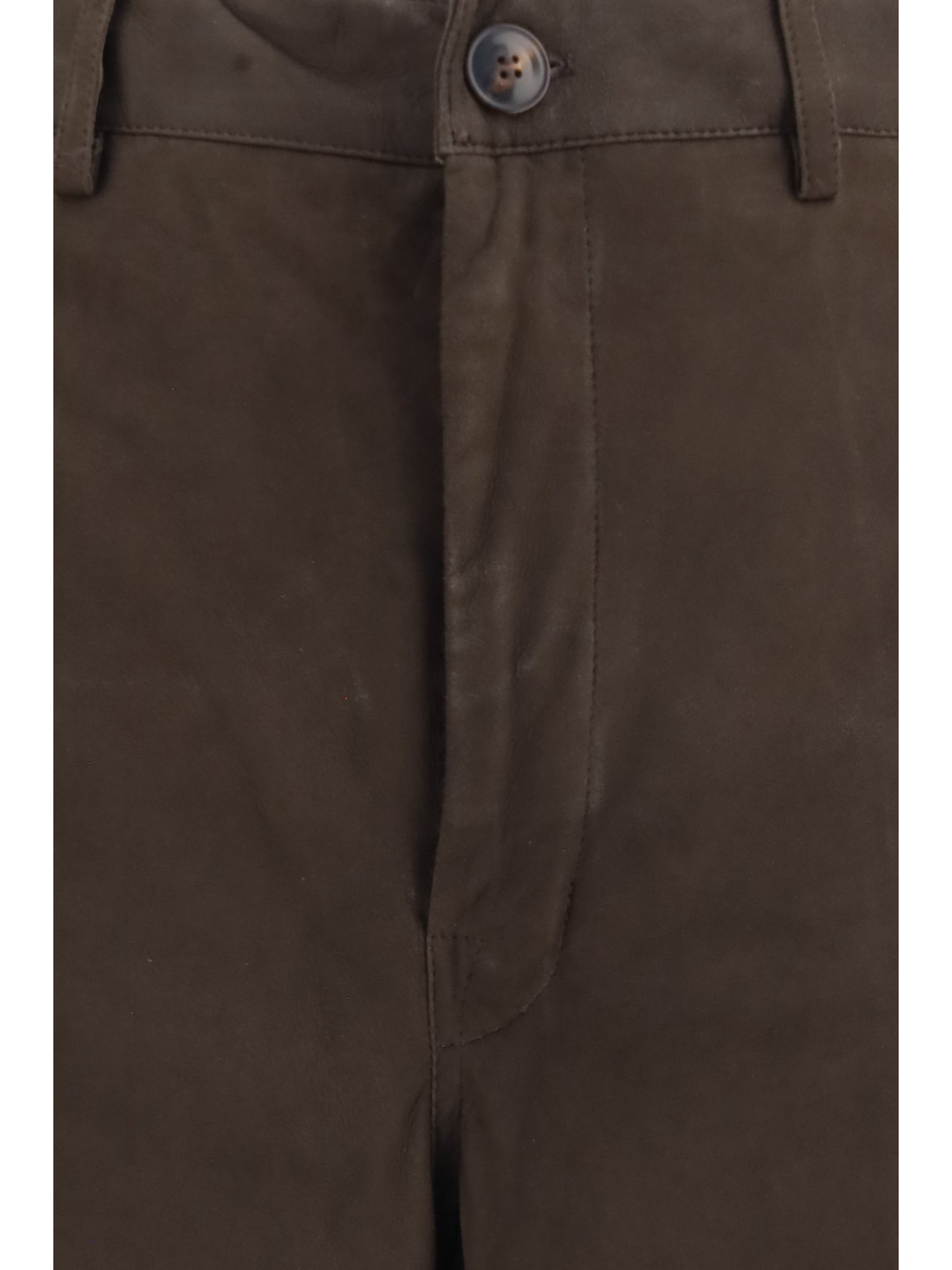 Rick Owens Women Wide-Leg Suede Pants RICK OWENS
