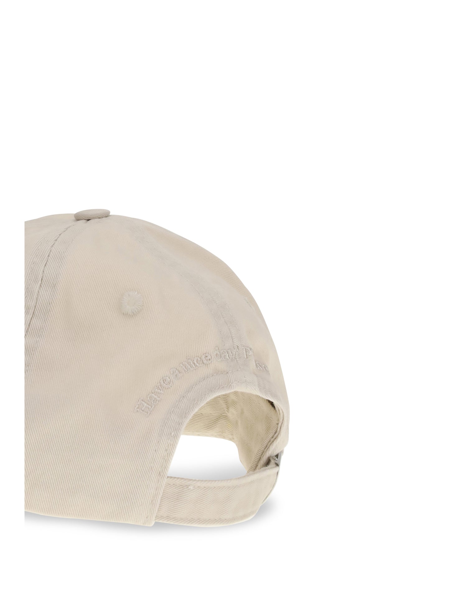 Ganni Women Canvas Cap With Logo GANNI