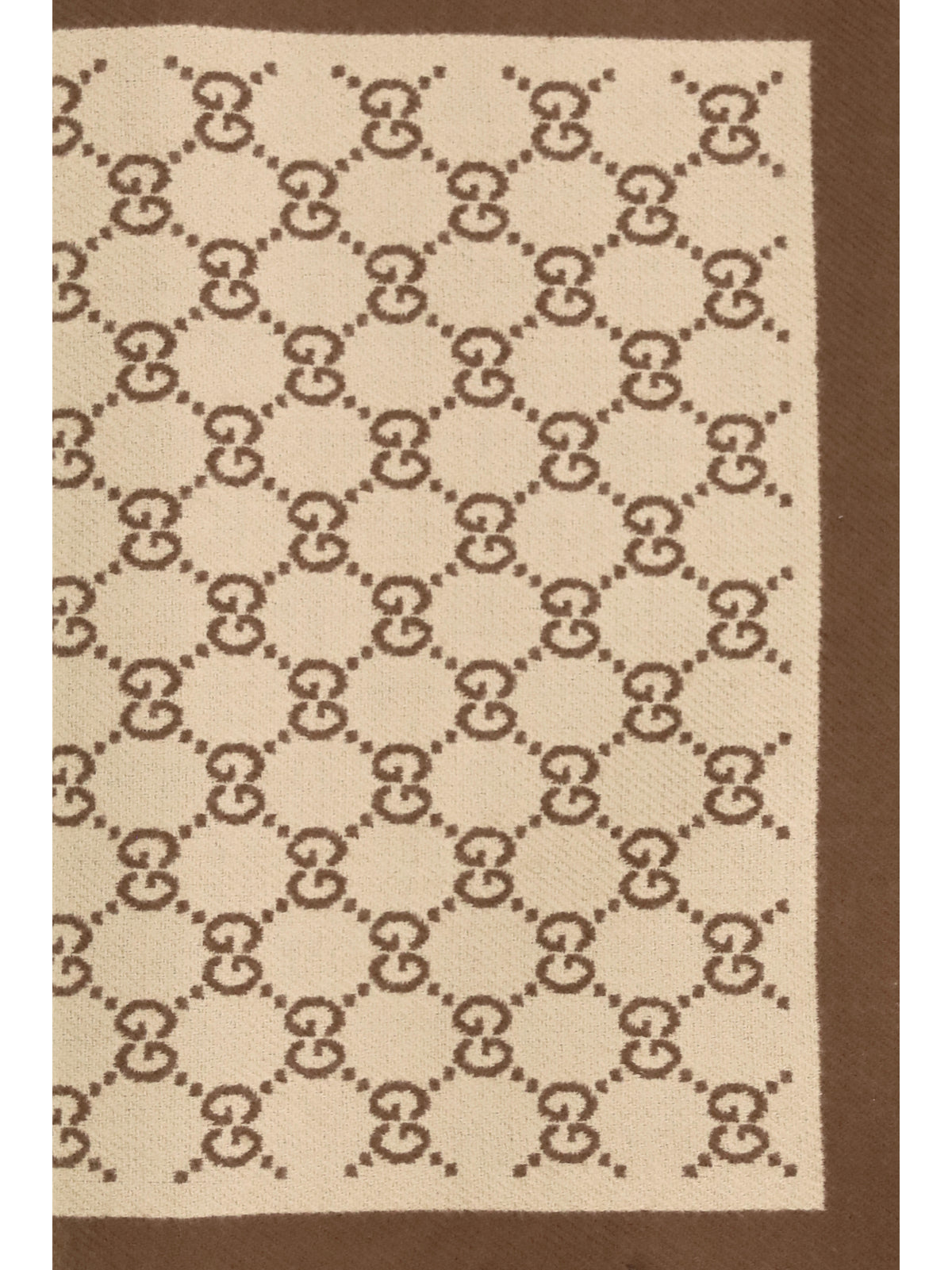 Gucci Women Gg All-Over Wool Scarf