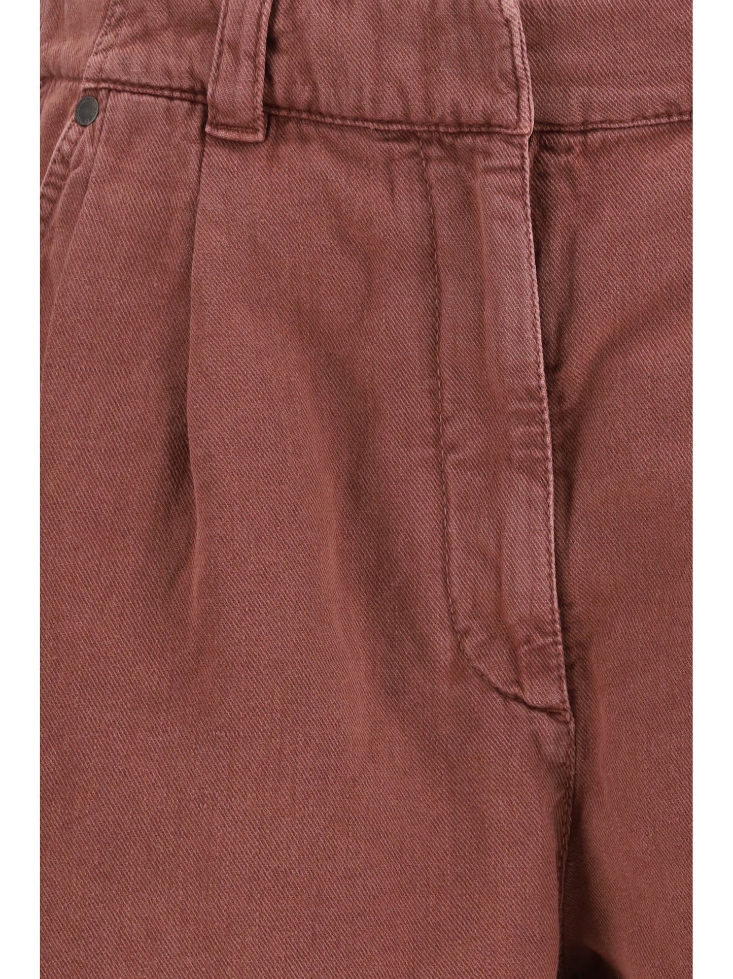 Brunello Cucinelli Women Linen Shorts BRUNELLO CUCINELLI