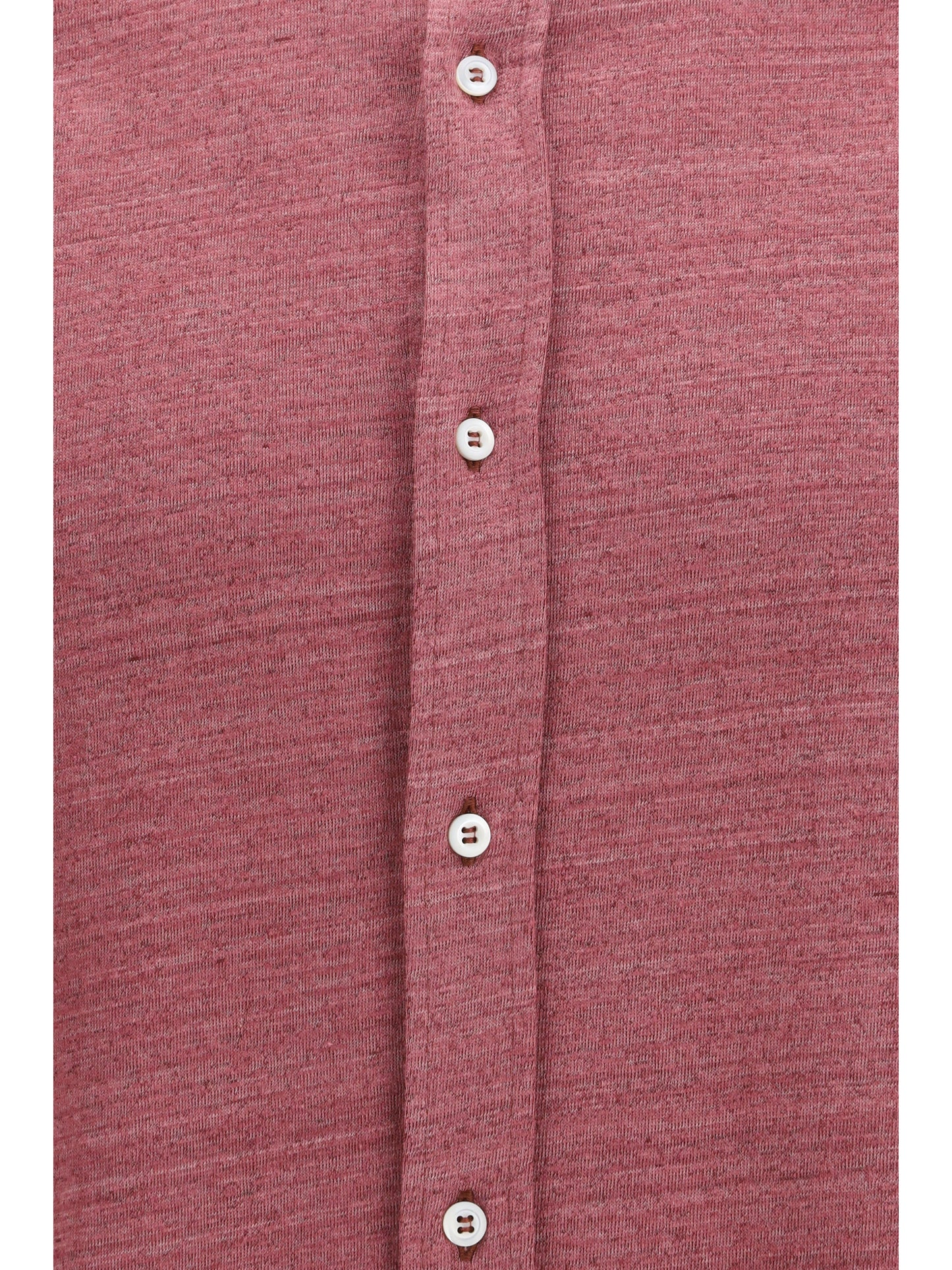 Brunello Cucinelli Men Linen And Cotton Knit Shirt BRUNELLO CUCINELLI