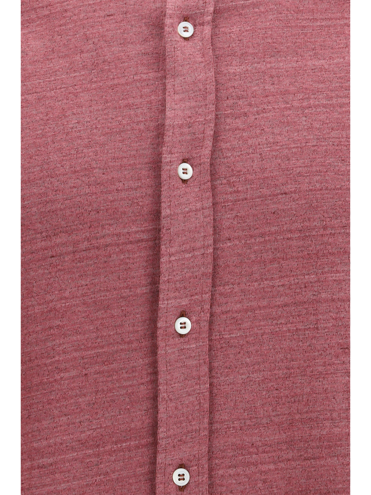 Brunello Cucinelli Men Linen And Cotton Knit Shirt BRUNELLO CUCINELLI