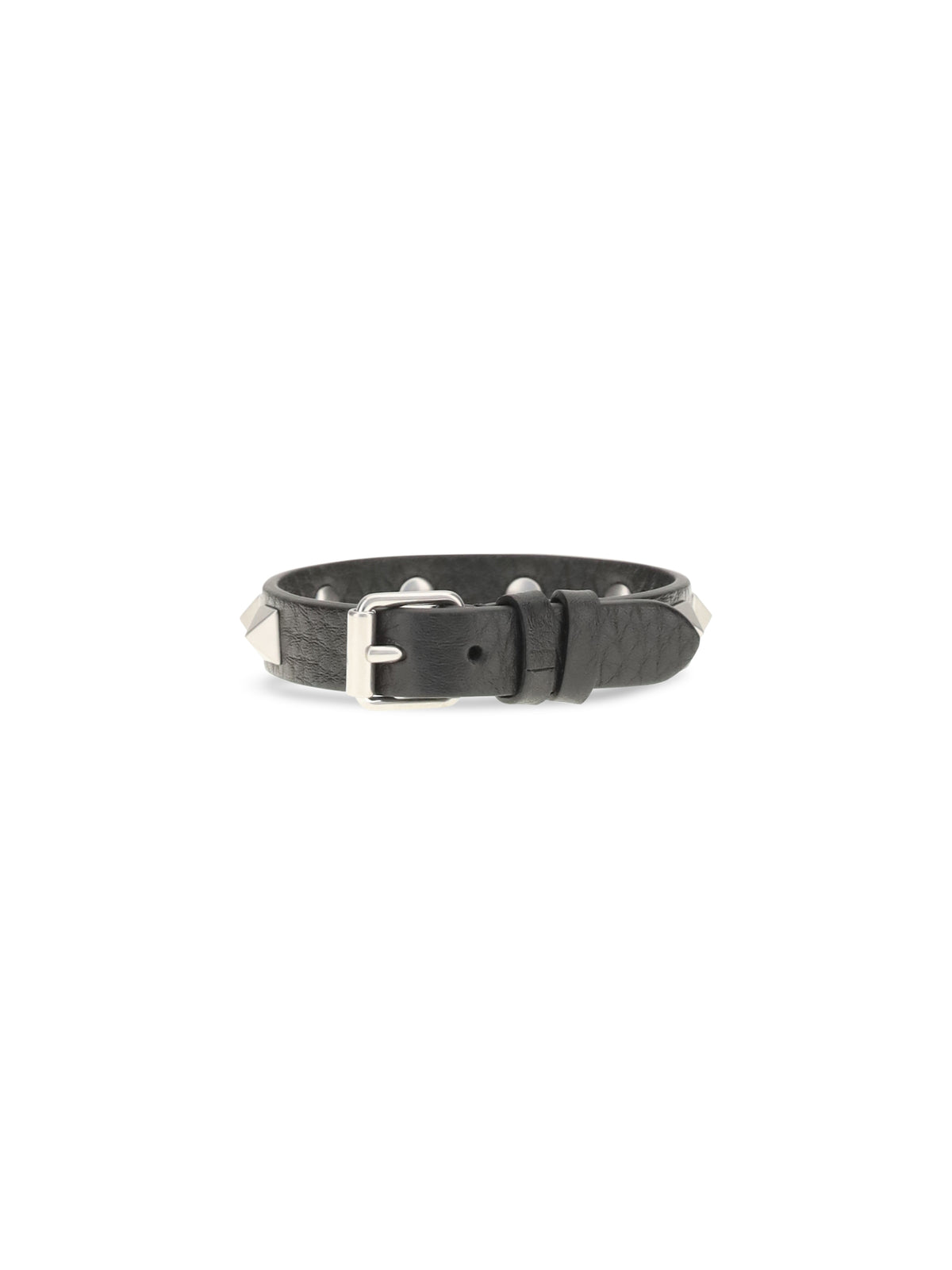 Valentino Garavani Men Rockstud Leather Bracelet VALENTINO GARAVANI
