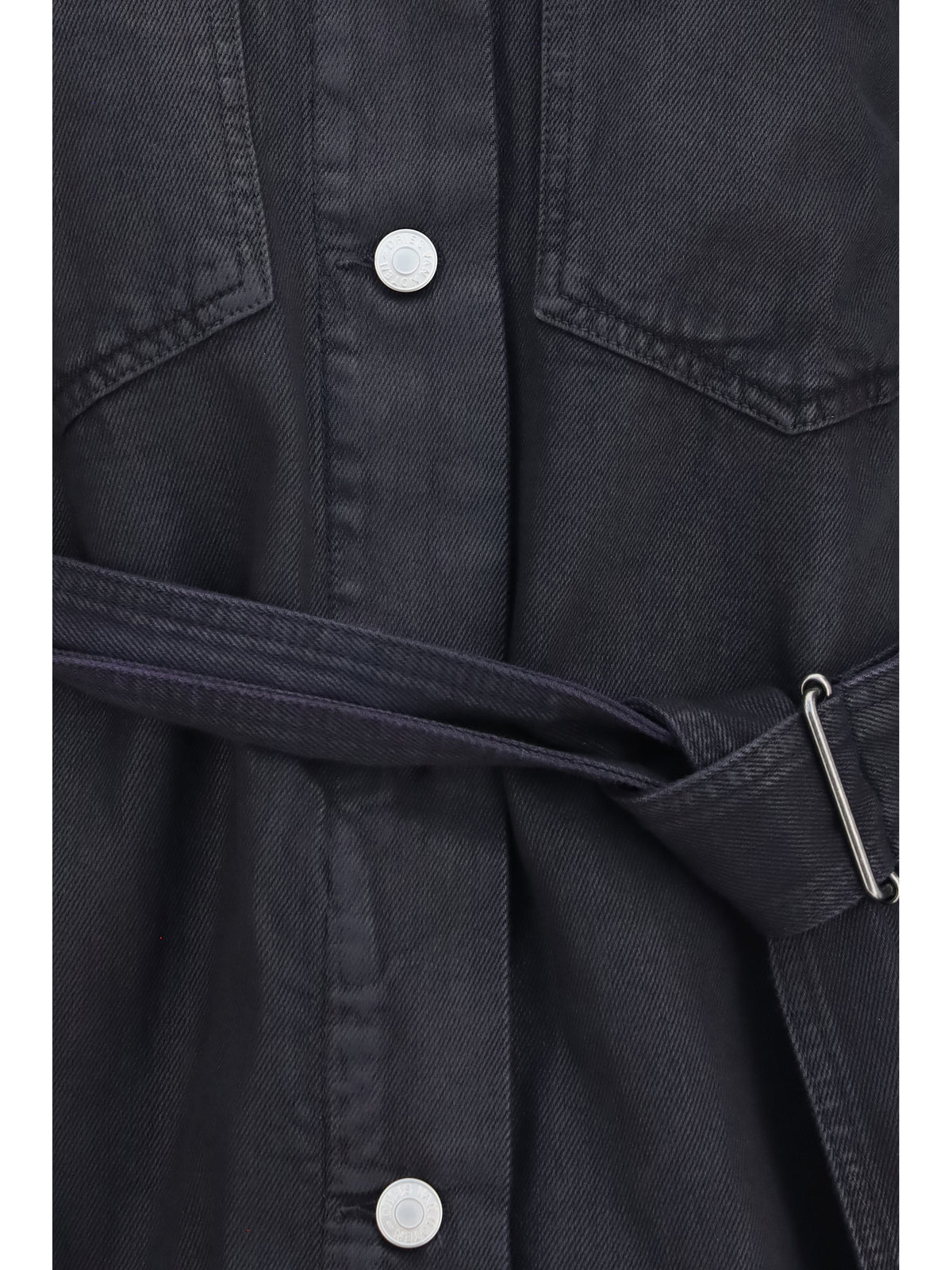 Dries Van Noten Women Cropped Cotton Jacket With Belt DRIES VAN NOTEN