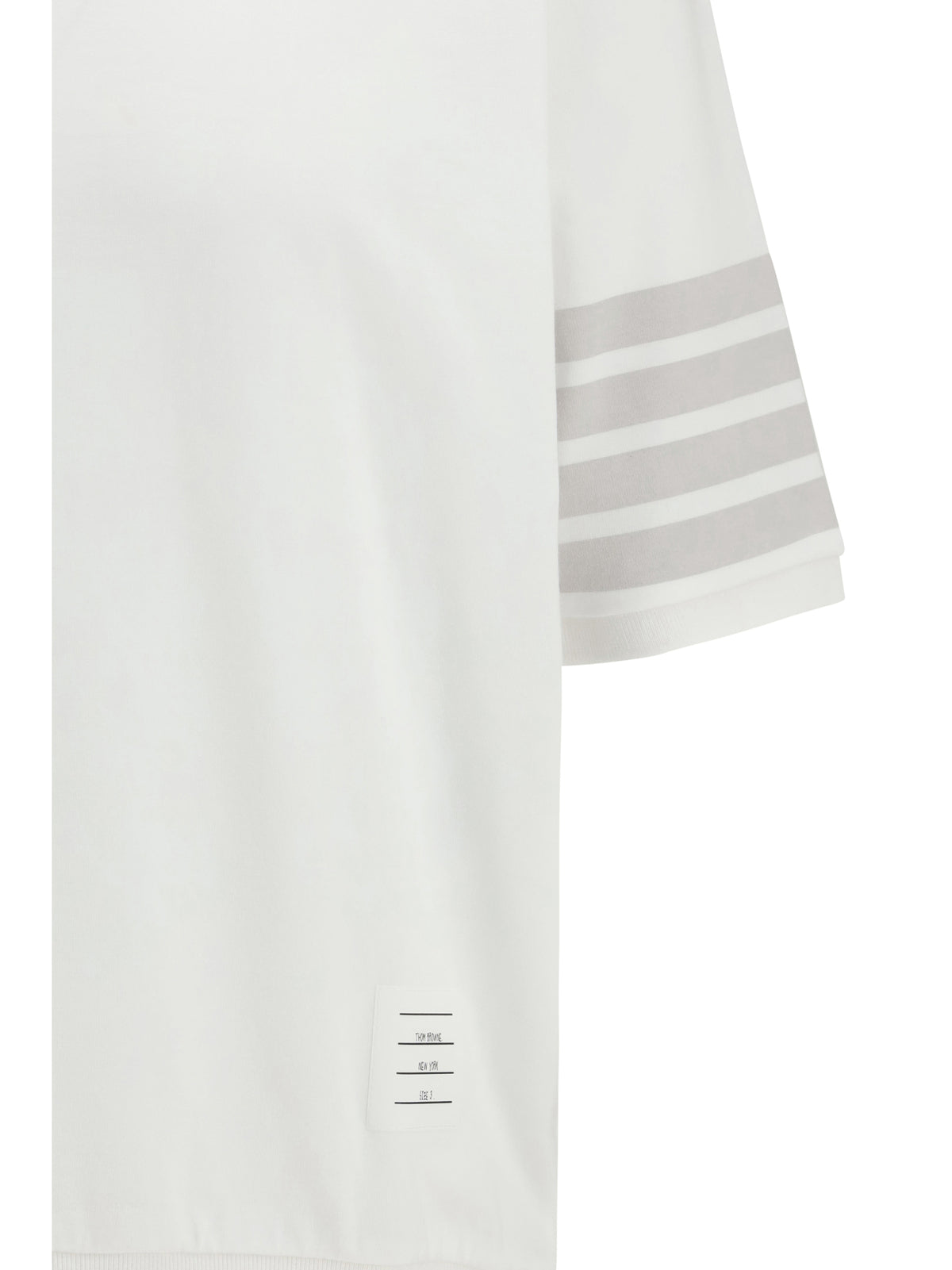 Thom Browne Men 4-Bar Cotton Jersey T-Shirt