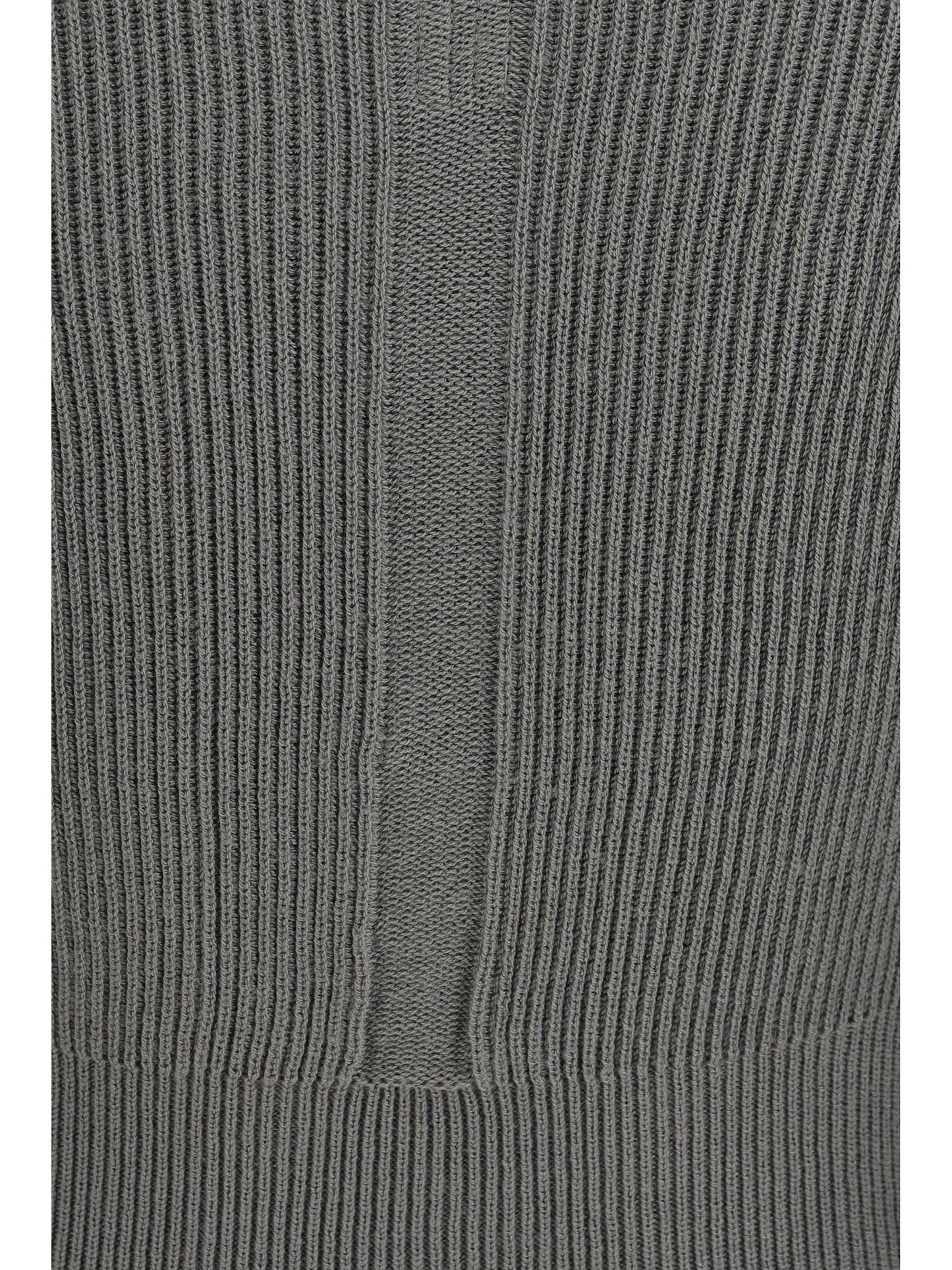 Rick Owens Women Euca Virgin Wool Sweater With V Neck RICK OWENS