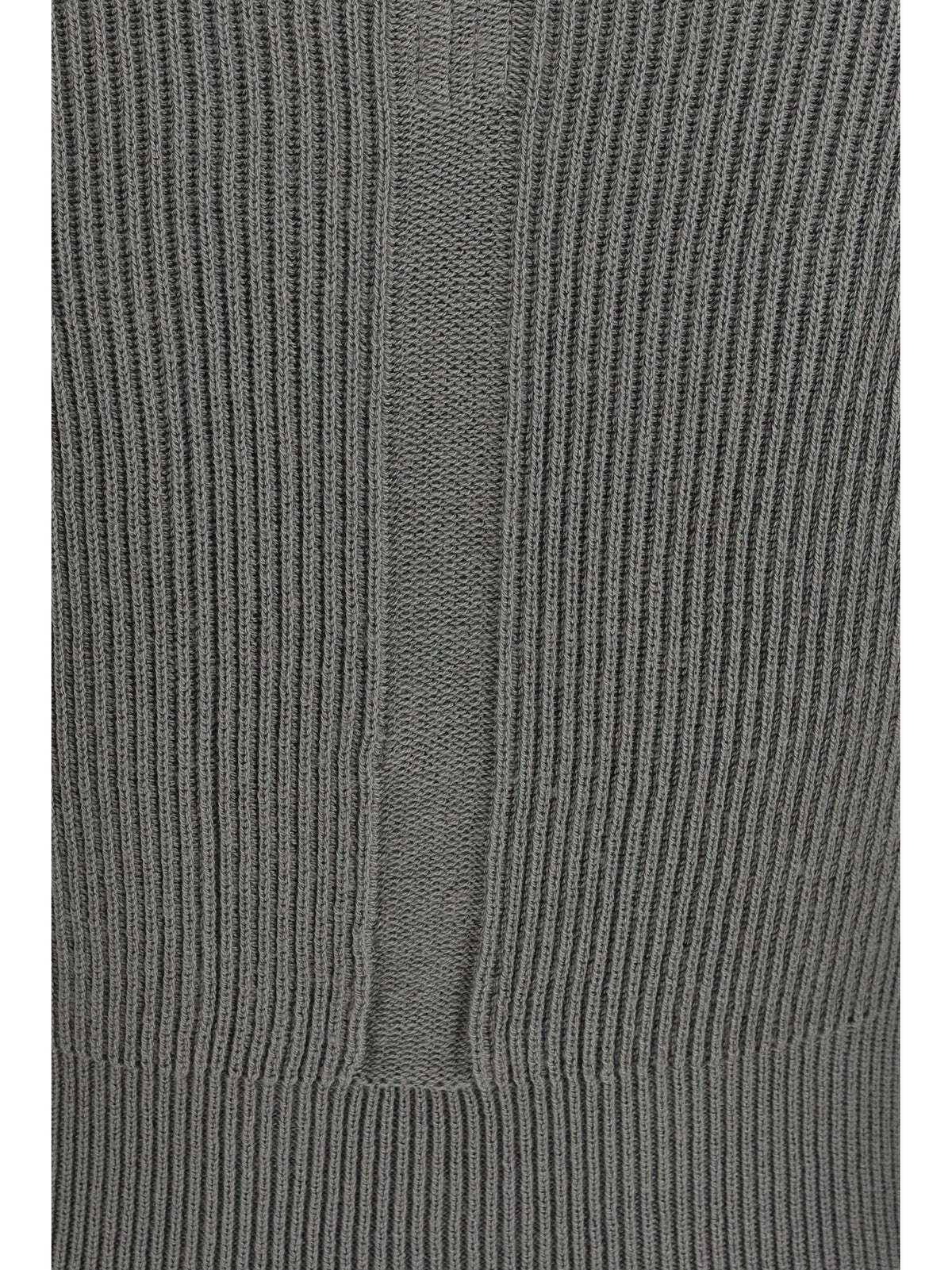 Rick Owens Women Euca Virgin Wool Sweater With V Neck RICK OWENS