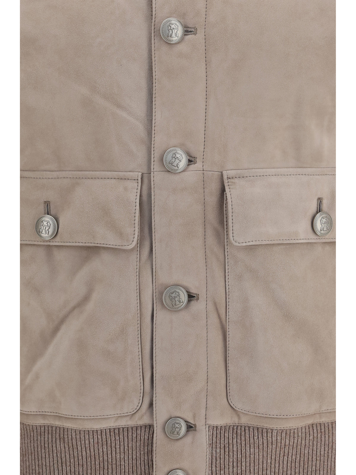 Brunello Cucinelli Men Suede Jacket