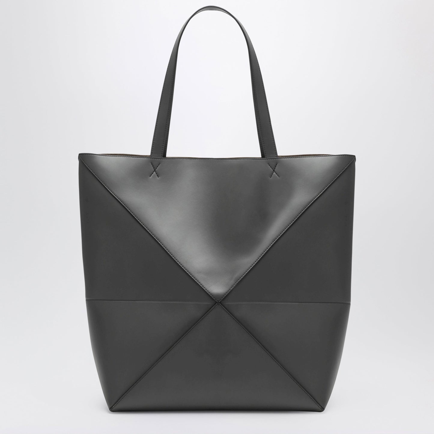 Loewe Dark Grey Puzzle Fold Tote Xl Bag Men LOEWE
