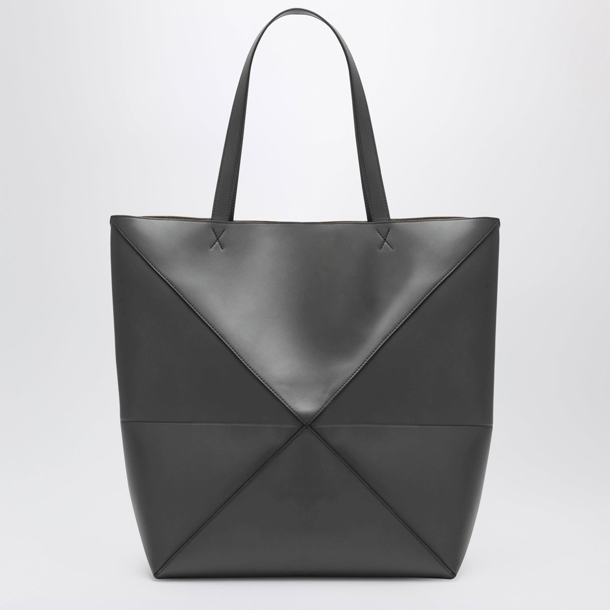 Loewe Dark Grey Puzzle Fold Tote Xl Bag Men LOEWE