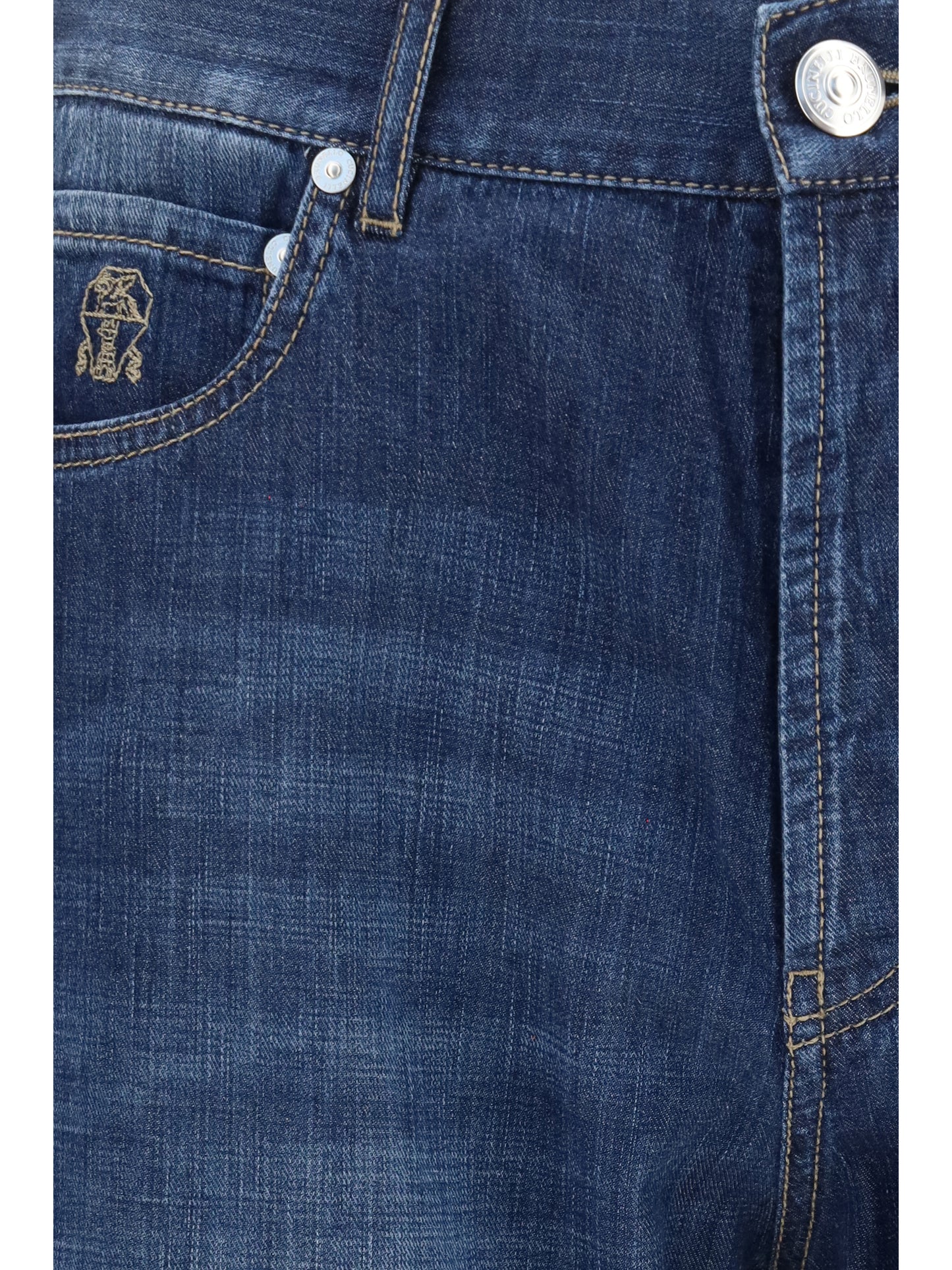 Brunello Cucinelli Men Lightweight Denim Pants BRUNELLO CUCINELLI