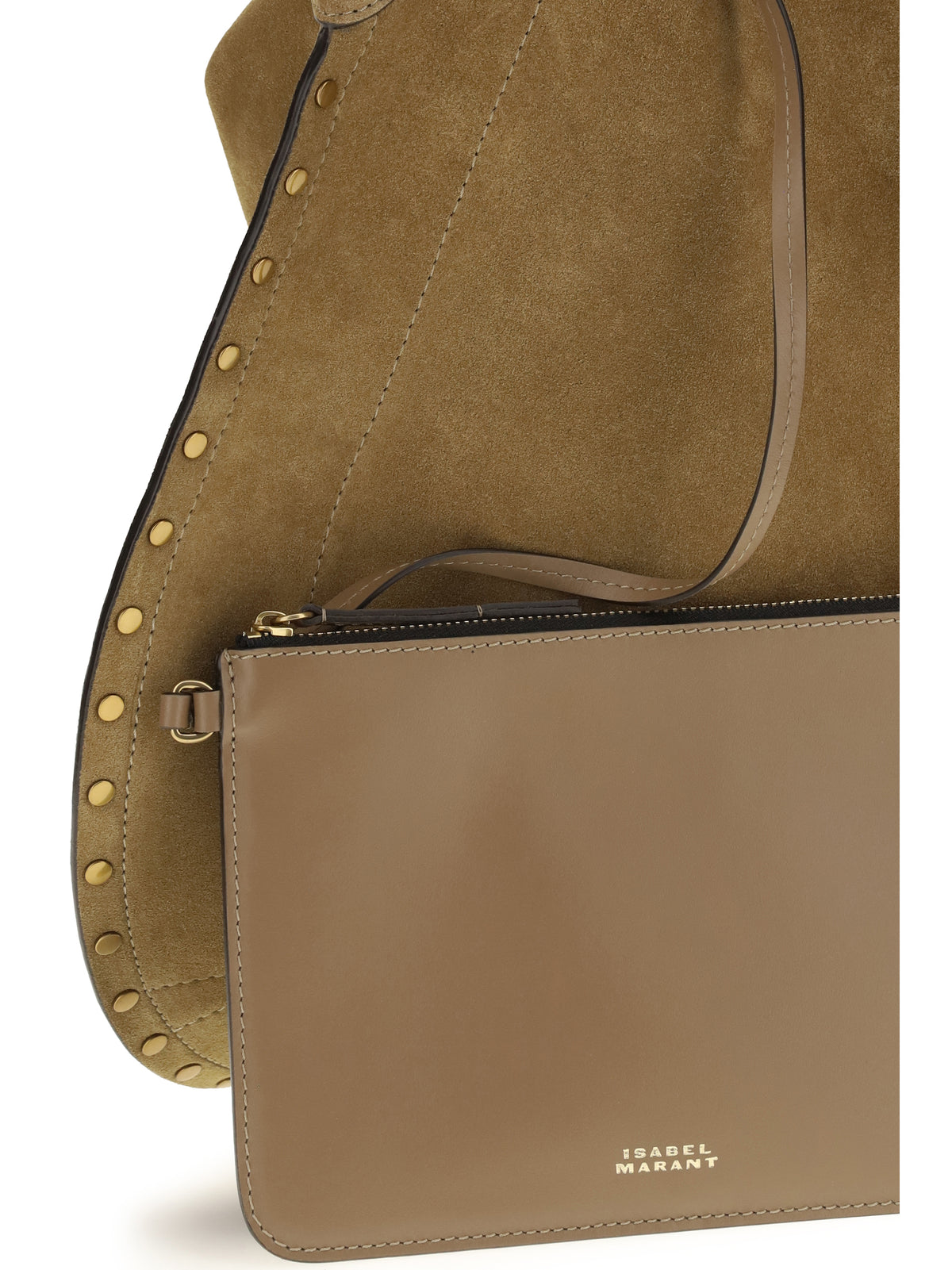 Isabel Marant Women Oskan Soft Shoulder Bag ISABEL MARANT