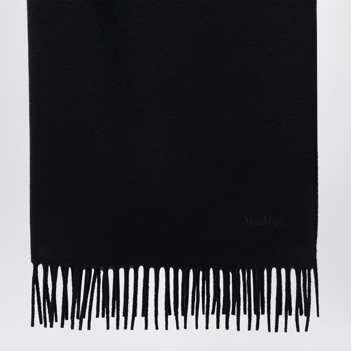 Max Mara Black Cashmere Scarf Women MAX MARA