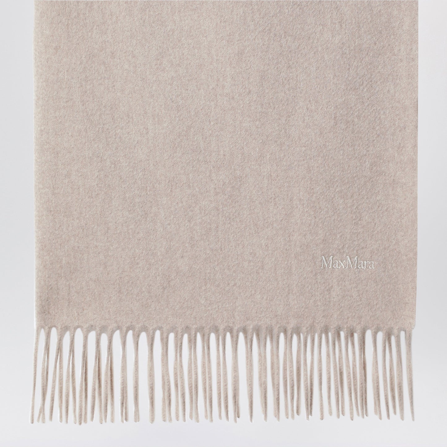 Max Mara Sand-Colored Cashmere Scarf Women MAX MARA