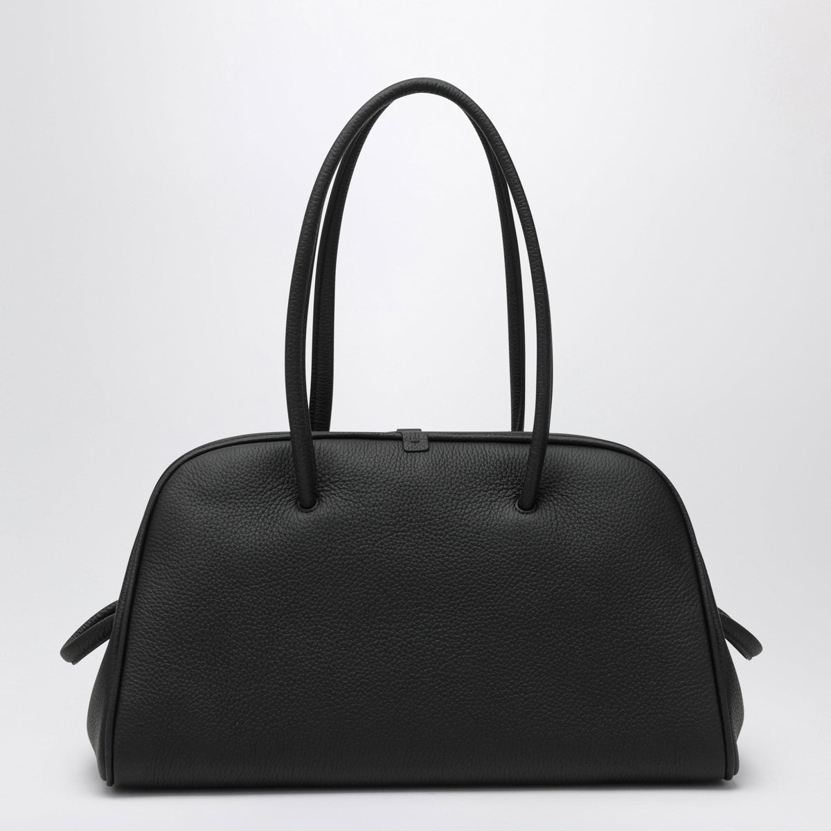 Jacquemus Medium Turismo Bag In Black Leather Women JACQUEMUS