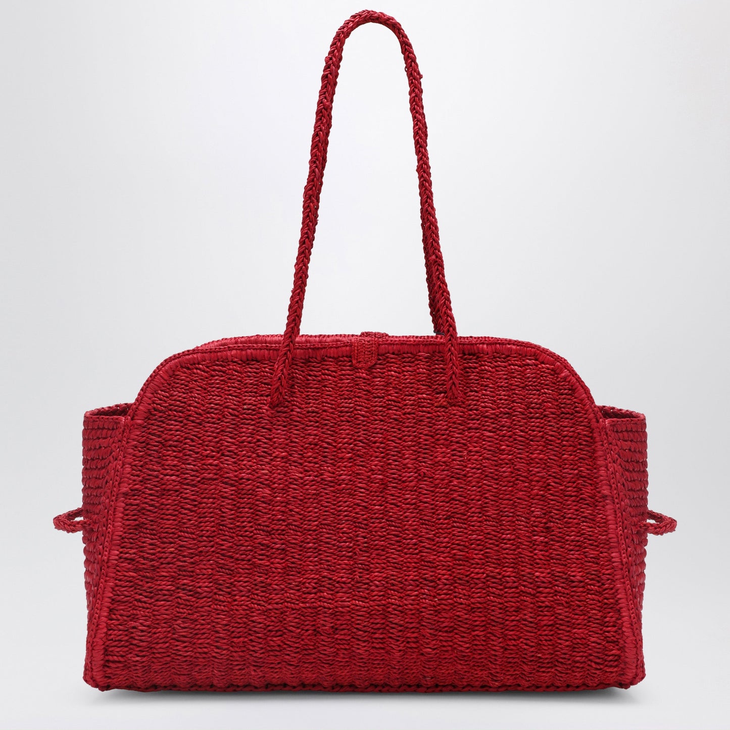 Jacquemus Red Turismo Raffia Bag Women JACQUEMUS