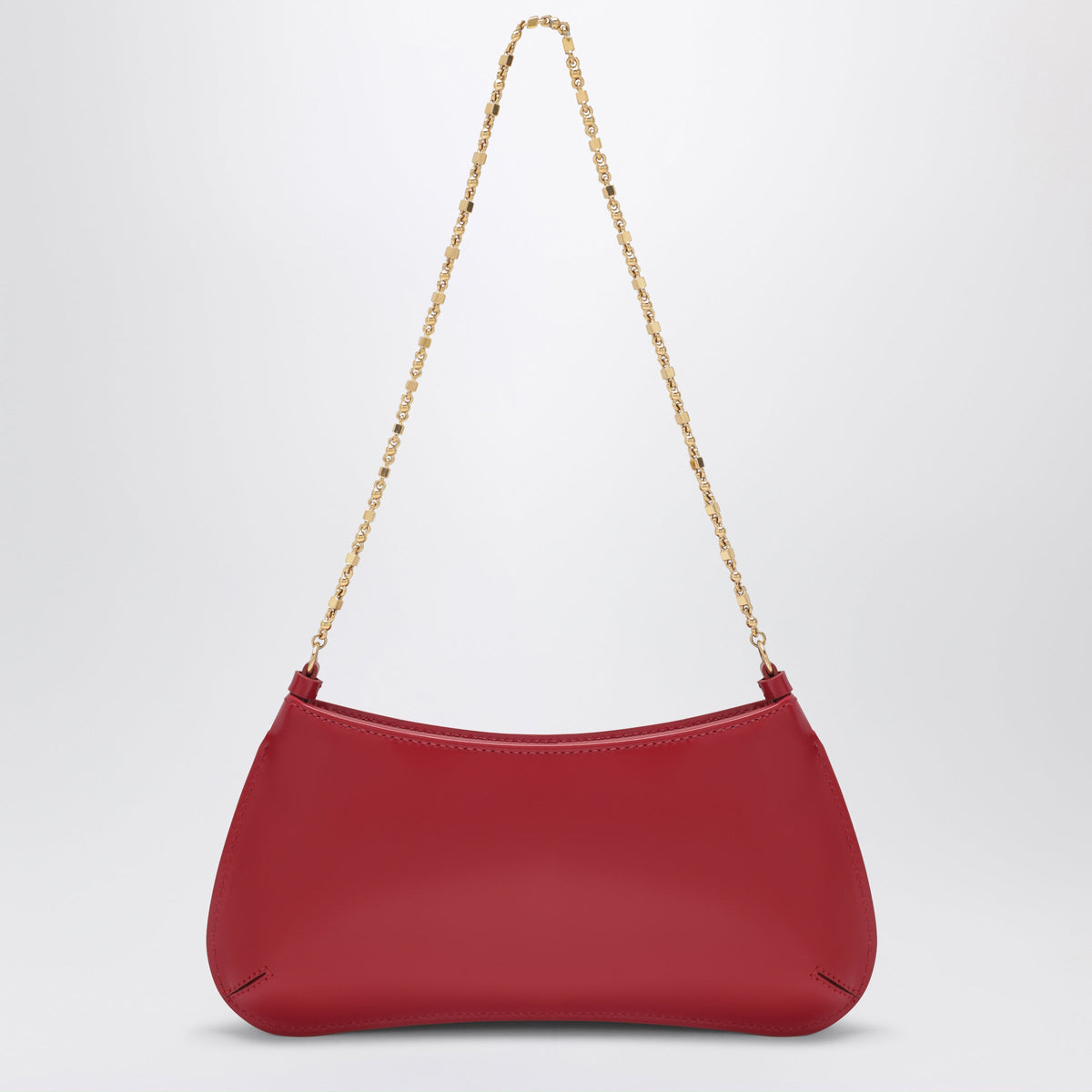 Jacquemus Le Bisou Chaine Patent Leather Red Bag Women JACQUEMUS