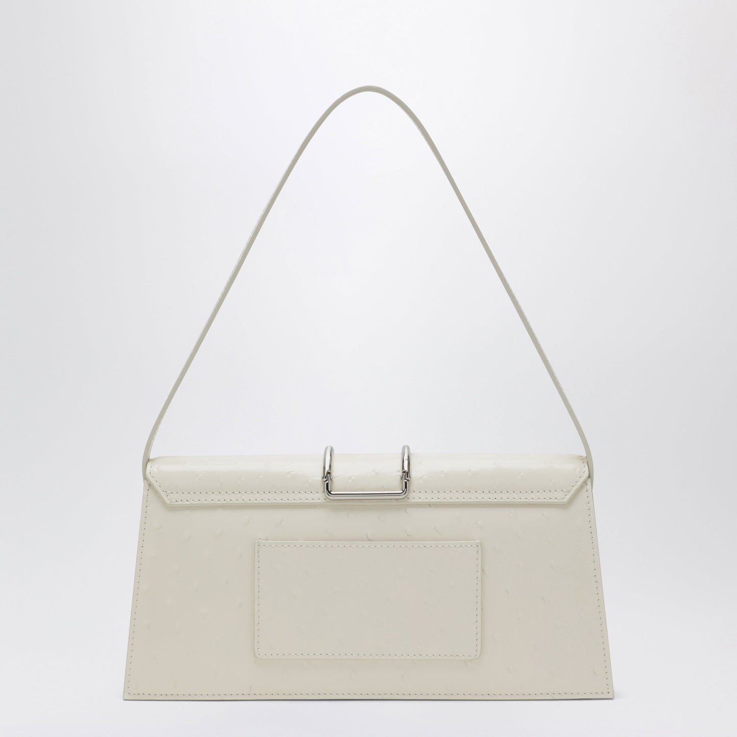 Jacquemus Le Bambino Long Ivory Bag In Greasy-Effect Leather Women JACQUEMUS