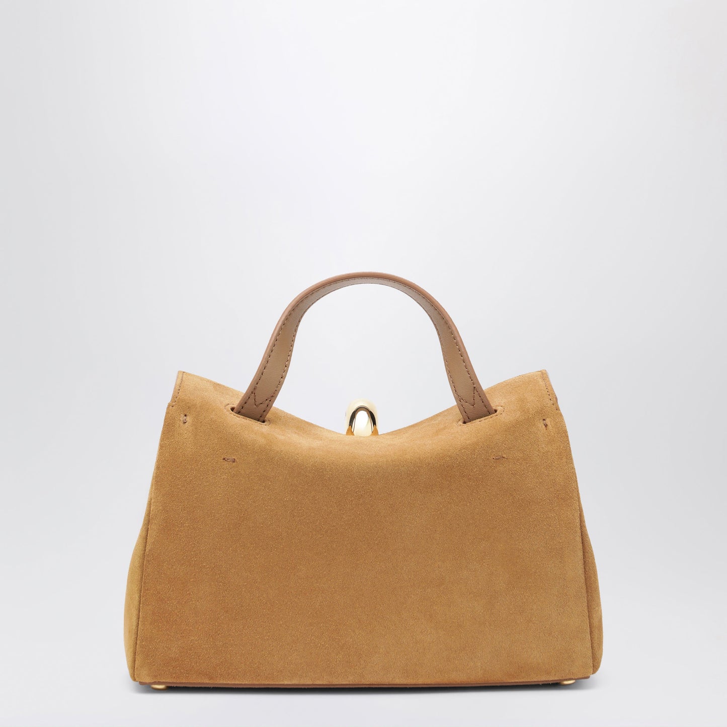 Jacquemus Handbag Le Petit Valerie In Camel Suede Calf Leather Women JACQUEMUS