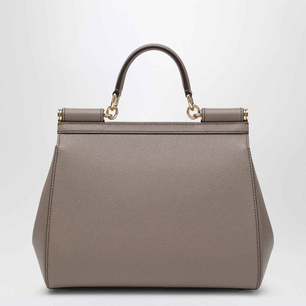 Dolce&Gabbana Large Mud Colour Sicily Hand Bag Women DOLCE & GABBANA