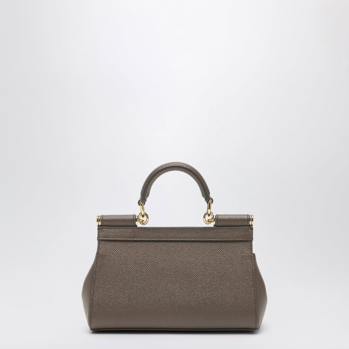 Dolce&Gabbana Small Sicily Handbag In Mud Brown Women DOLCE & GABBANA