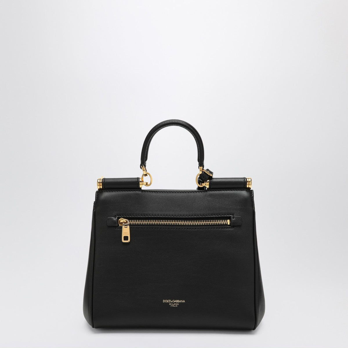 Dolce&Gabbana Shoulder Bag My Sicily In Black Leather Women DOLCE & GABBANA