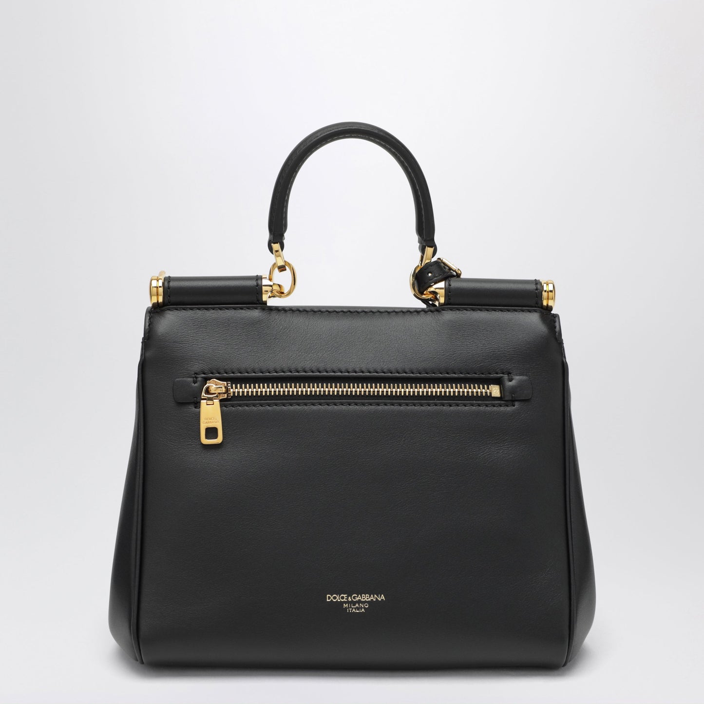 Dolce&Gabbana Shoulder Bag My Sicily In Black Leather Women DOLCE & GABBANA