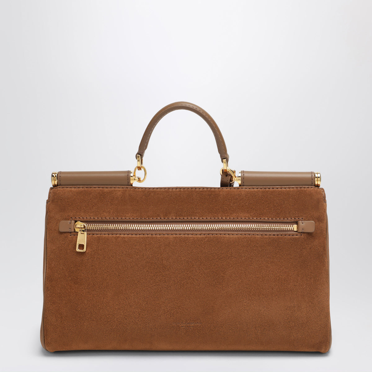 Dolce&Gabbana Medium My Sicily Bag In Camel Suede Leather Women DOLCE & GABBANA
