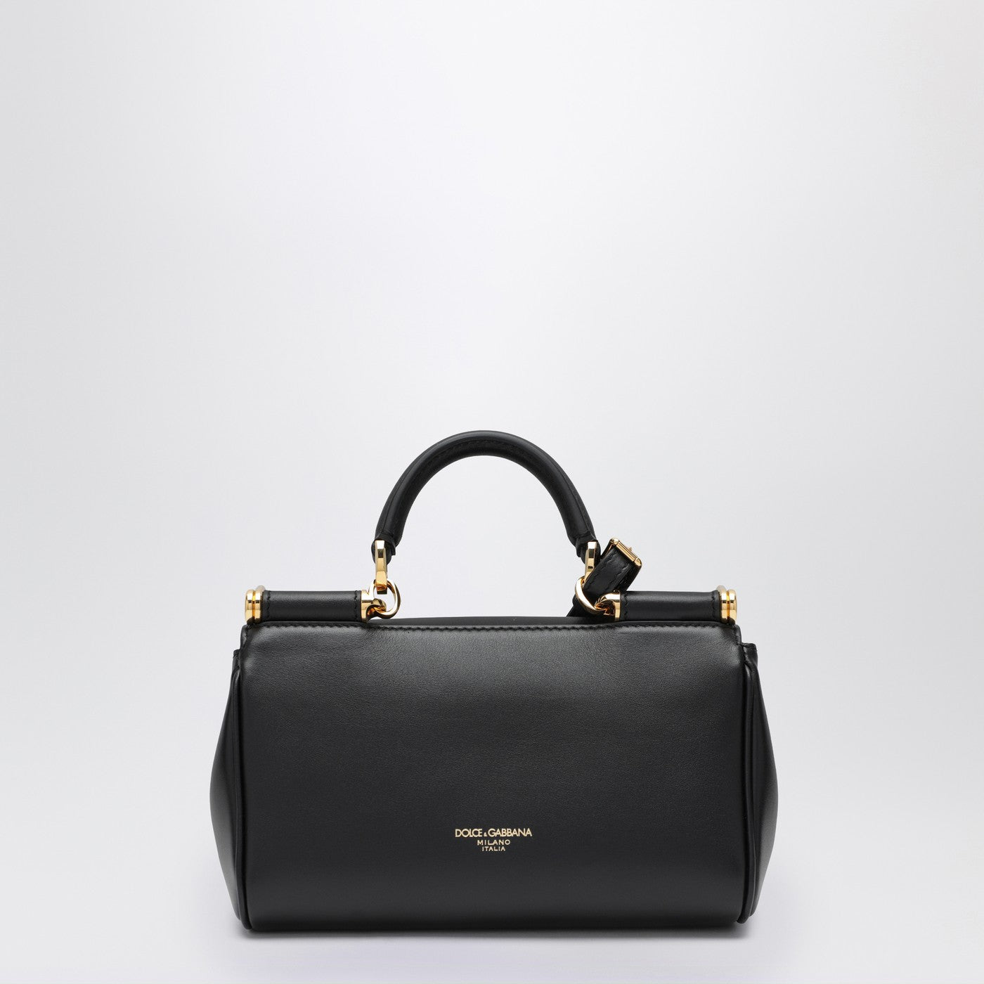 Dolce&Gabbana Mini My Sicily Handbag In Black Leather Women DOLCE & GABBANA