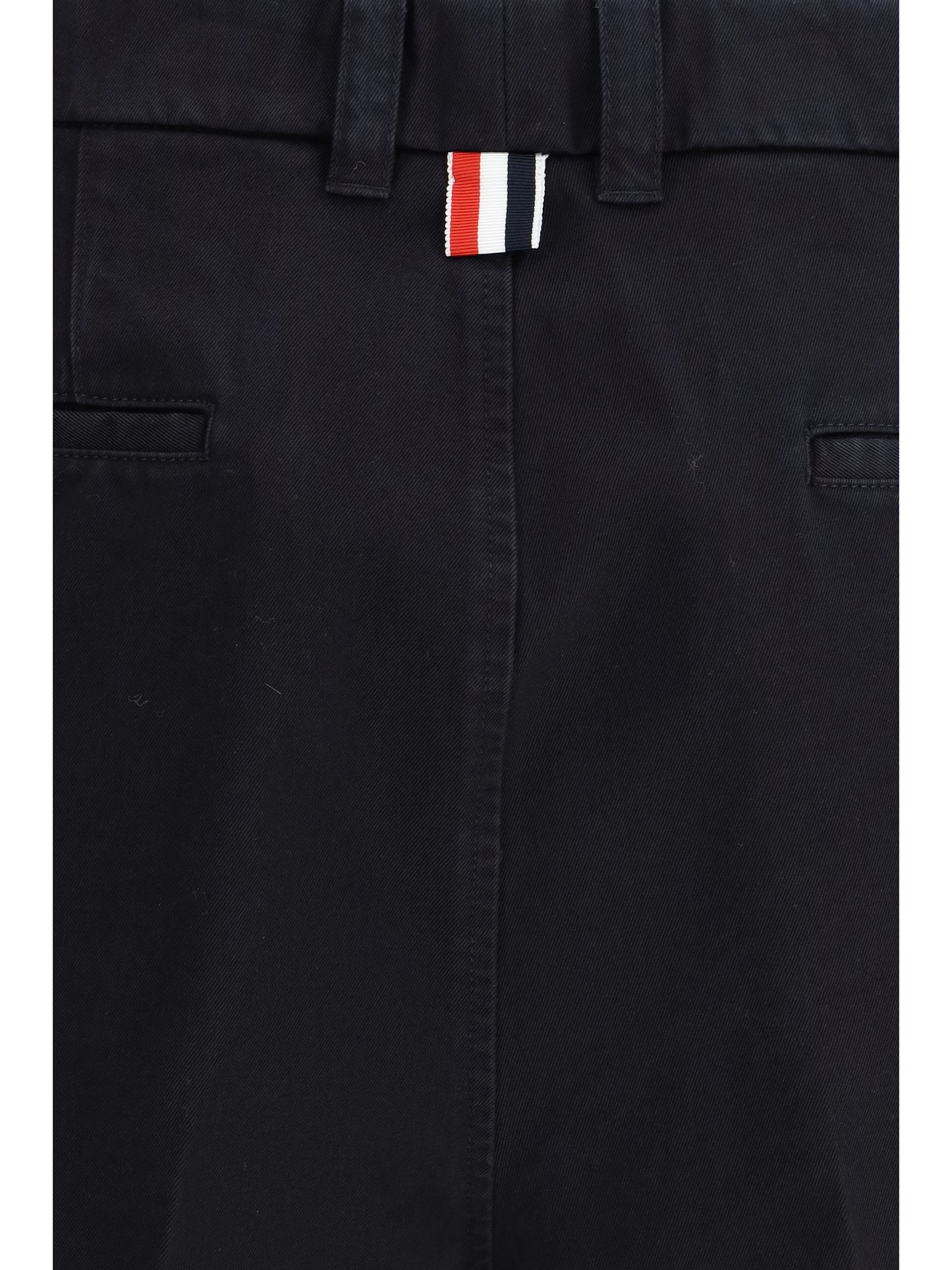 Thom Browne Men Typewriter Cloth Utility Chino Shorts THOM BROWNE
