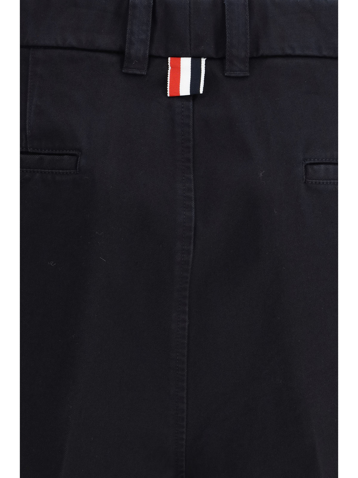 Thom Browne Men Typewriter Cloth Utility Chino Shorts THOM BROWNE