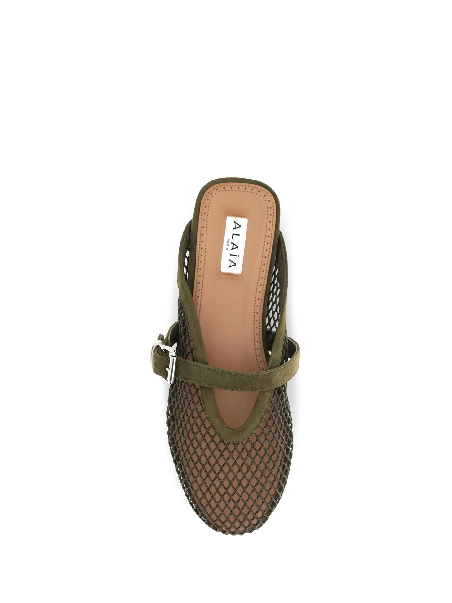Alaïa Women Flat Mesh Mules ALAIA