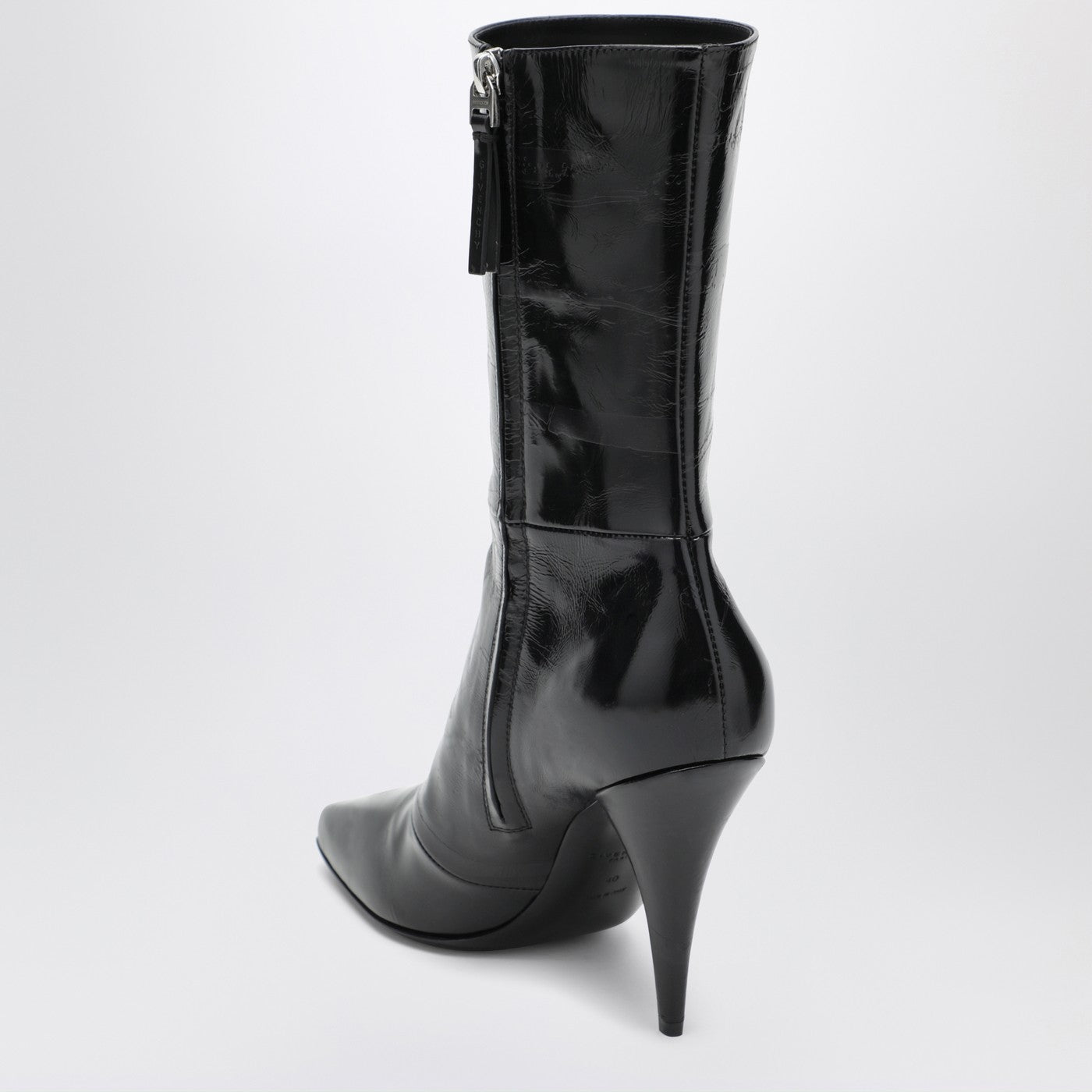 Givenchy Black Sliced Square Givenchy Tape Ankle Boots Women Women GIVENCHY