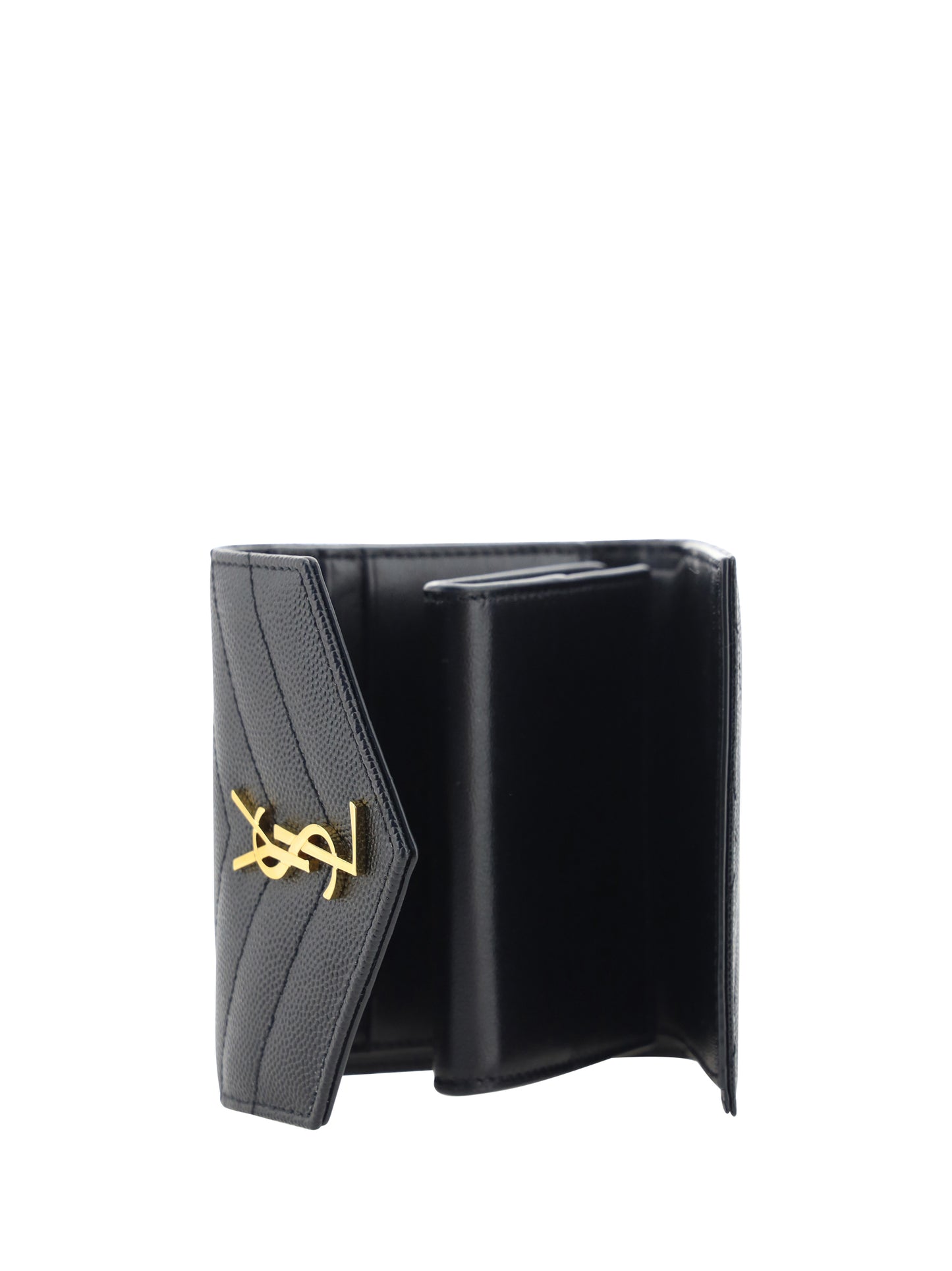 Saint Laurent Women Cassandre Leather Wallet SAINT LAURENT